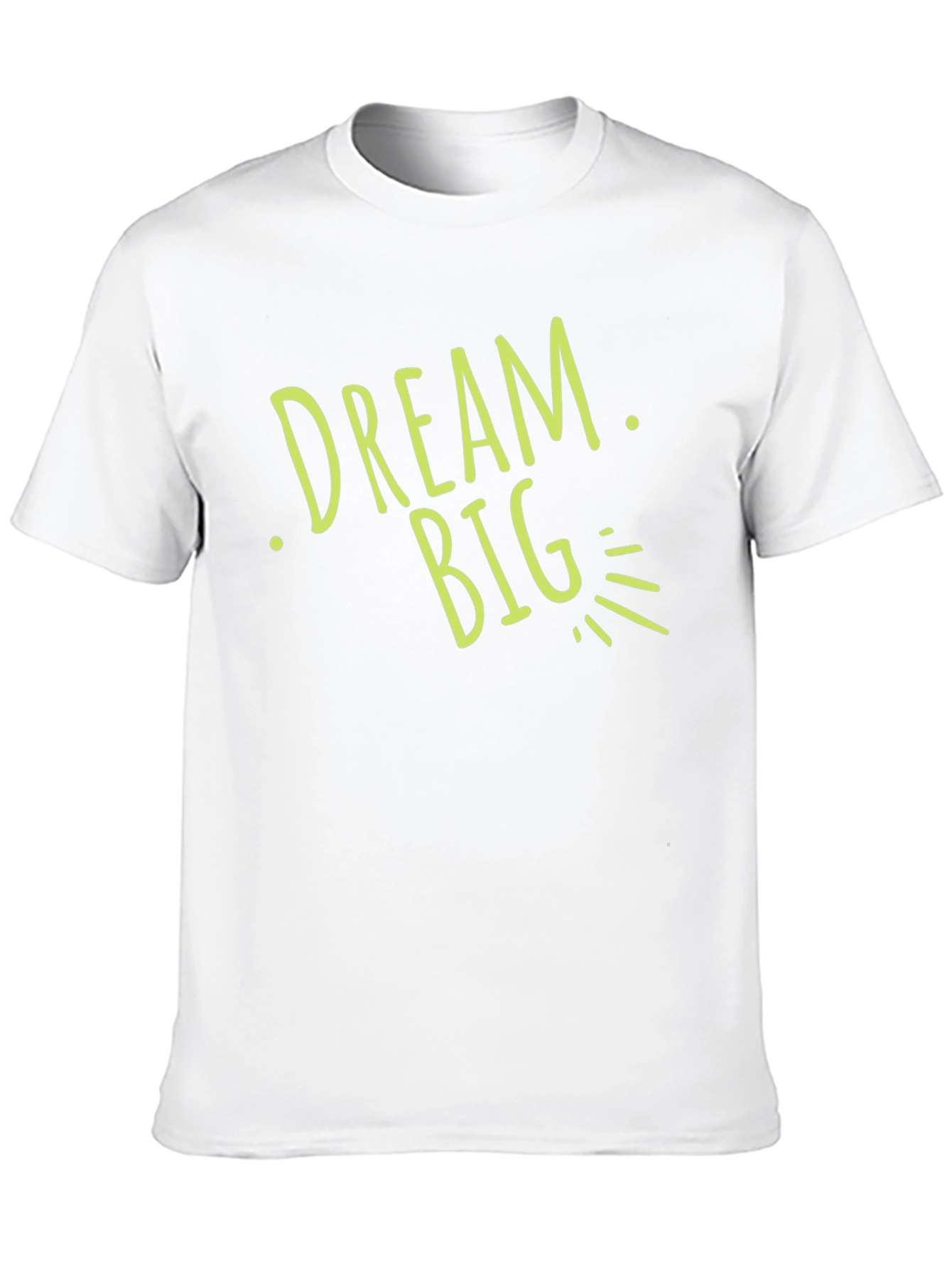 Dream Big Graphic T-Shirt - Motivational Black Tee