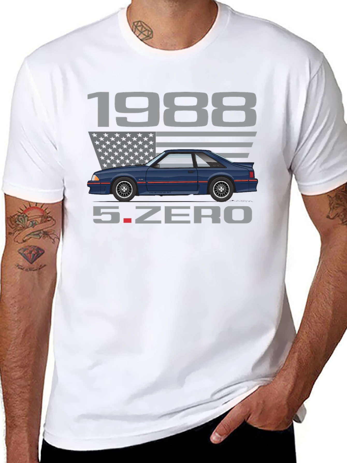1988 5.0 Mustang Graphic T-Shirt