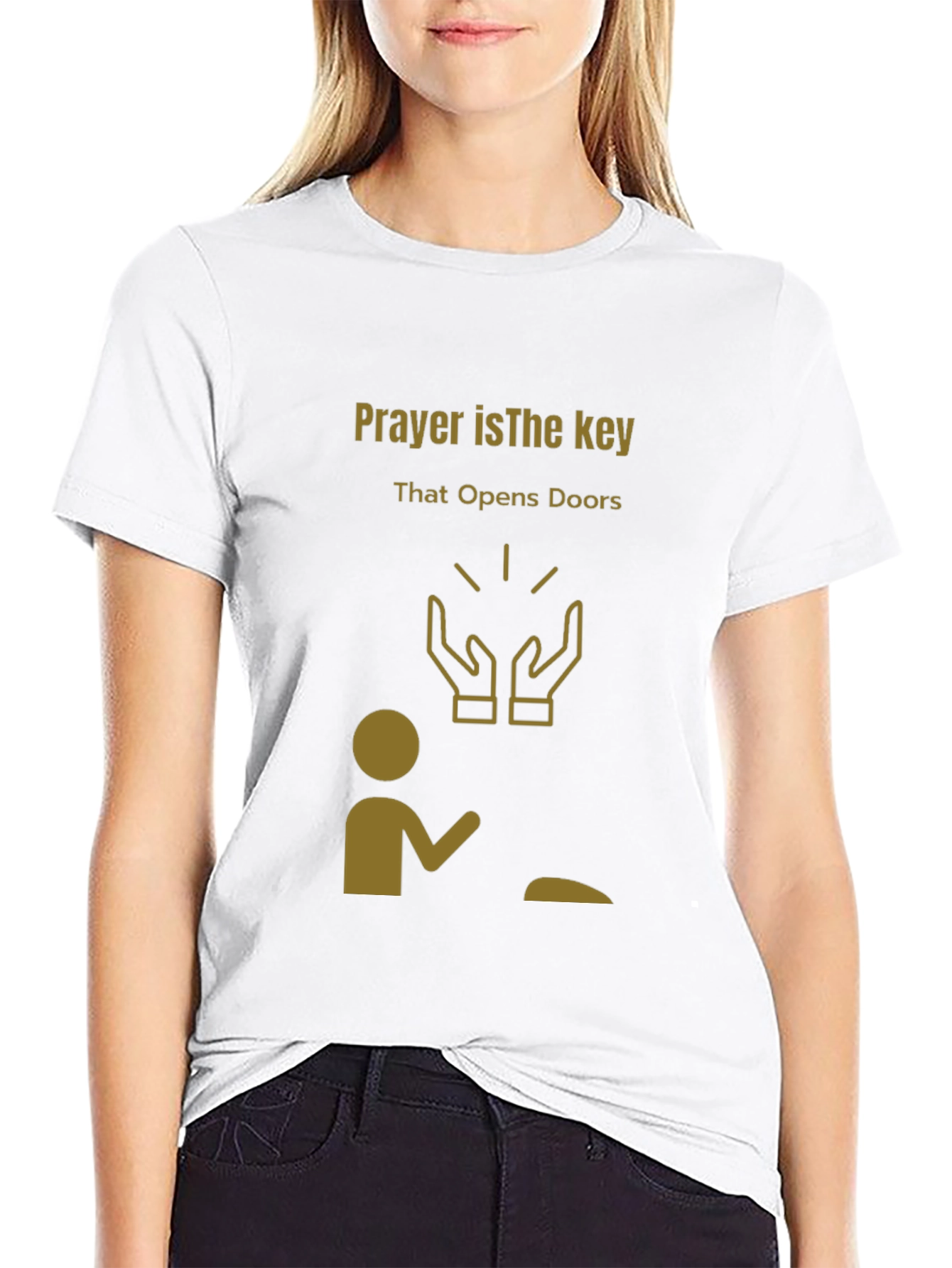 Prayer is The Key Graphic T-Shirt