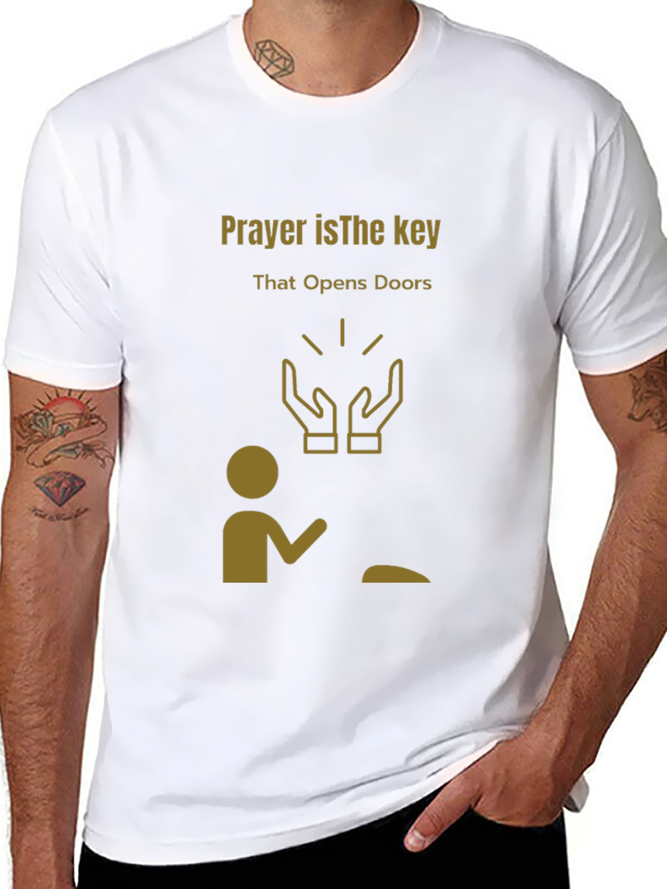 Prayer is The Key Graphic T-Shirt