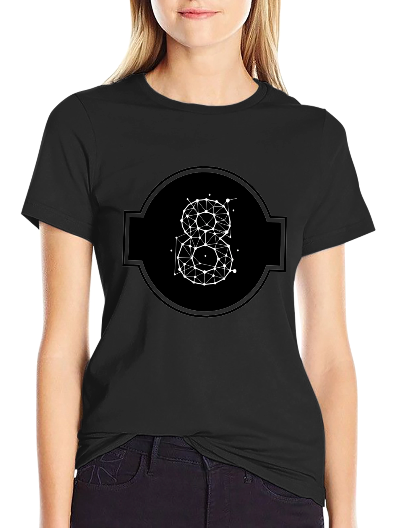 Geometric 8 Design T-Shirt