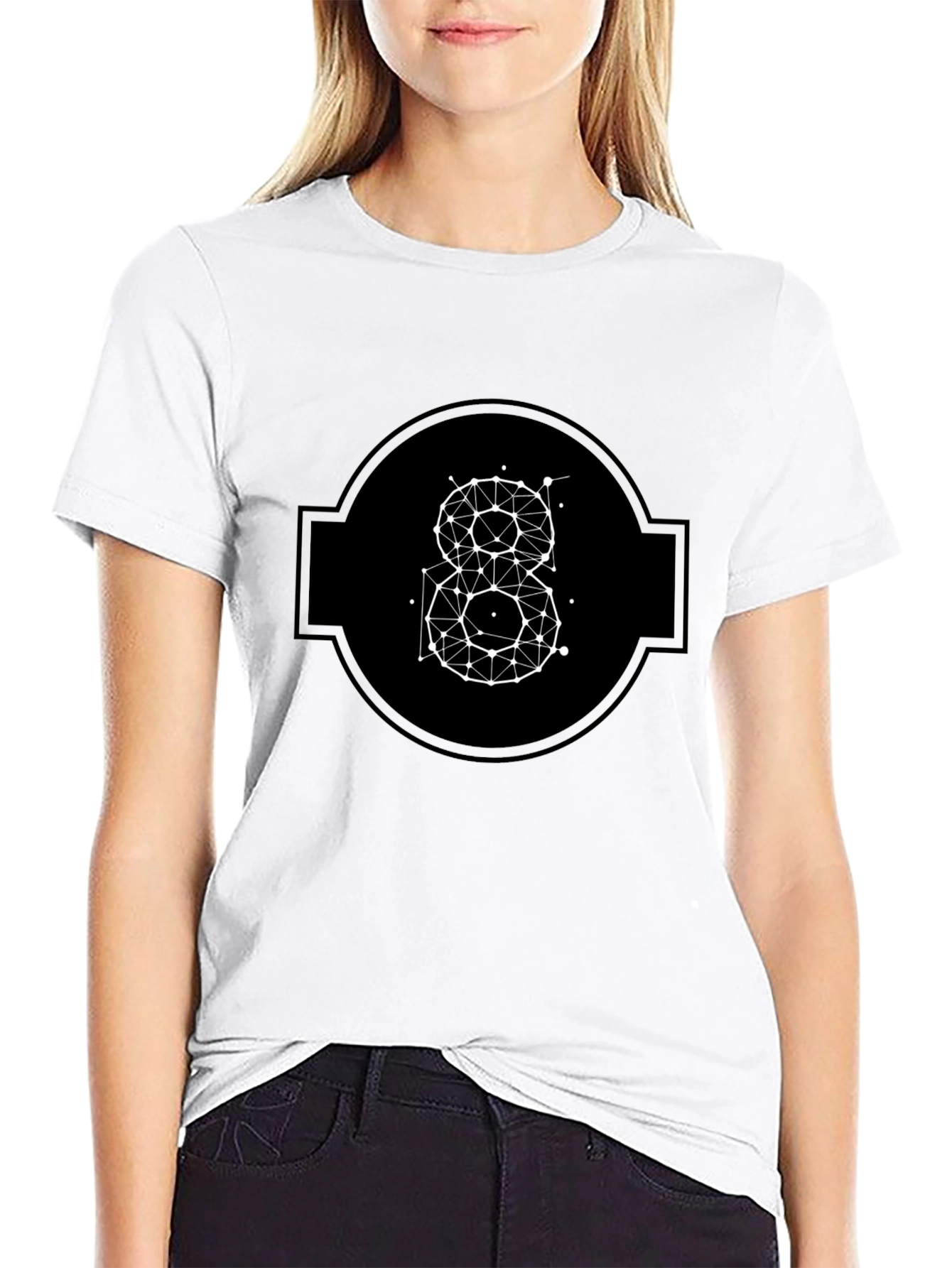 Geometric 8 Design T-Shirt
