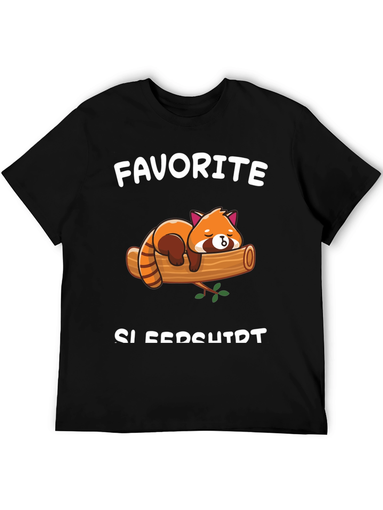 Cute Red Panda T-Shirt - Favorite Sleepshirt