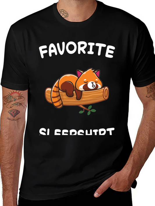 Cute Red Panda T-Shirt - Favorite Sleepshirt