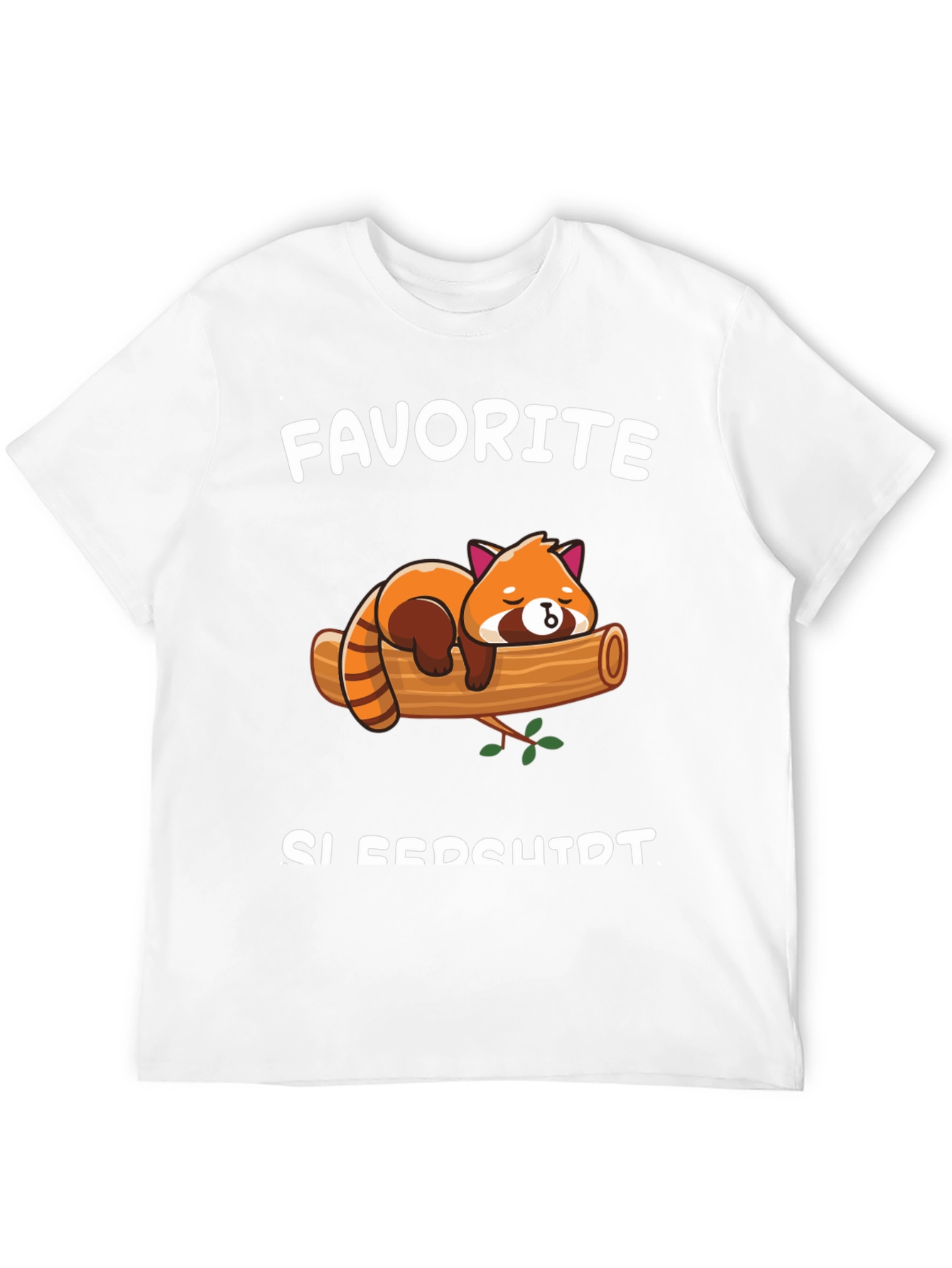 Cute Red Panda T-Shirt - Favorite Sleepshirt