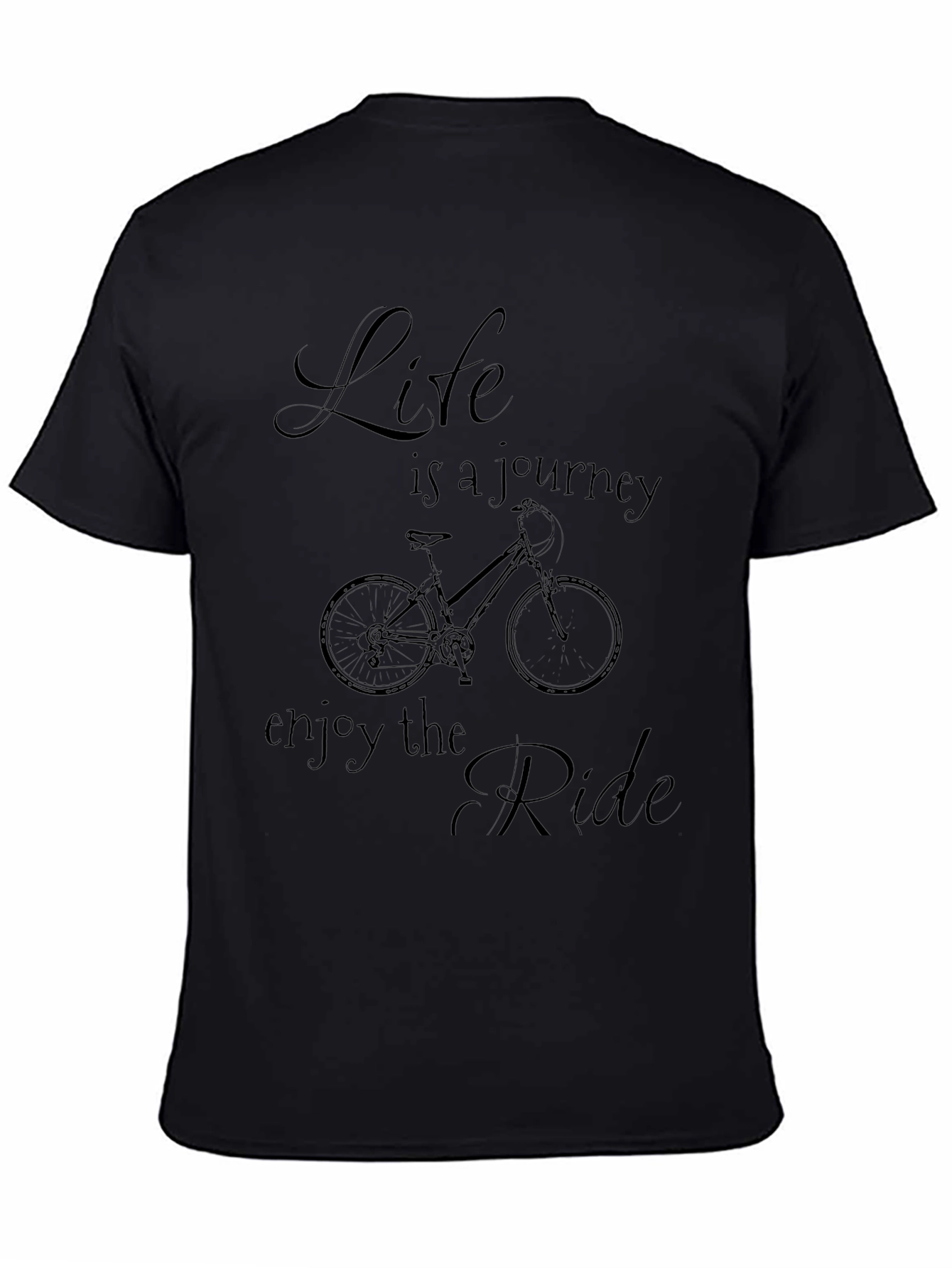 Life is a Journey Bicycle Graphic Tee