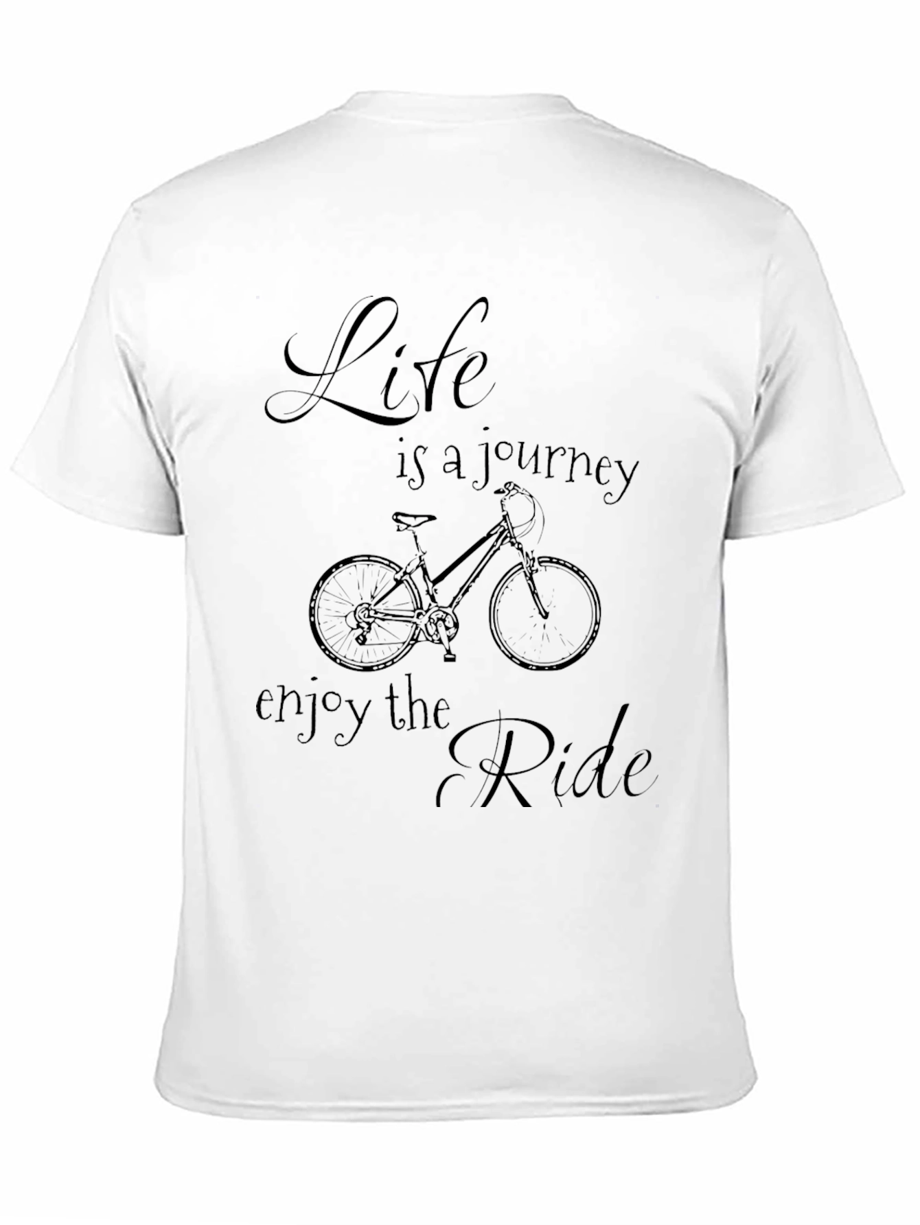 Life is a Journey Bicycle Graphic Tee