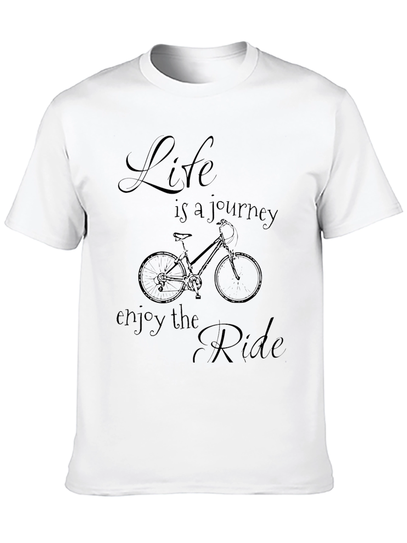 Life is a Journey Bicycle Graphic Tee