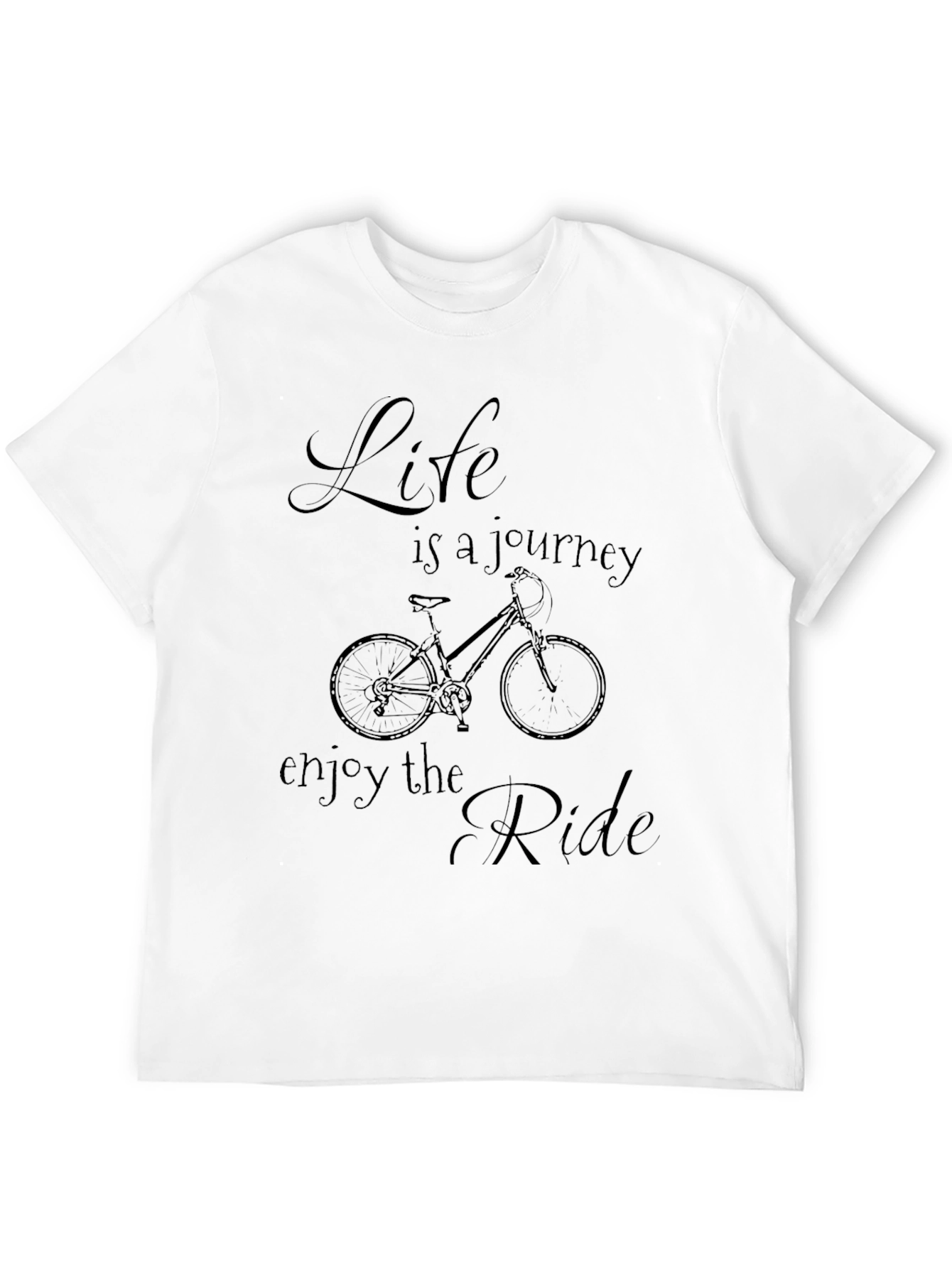 Life is a Journey Bicycle Graphic Tee