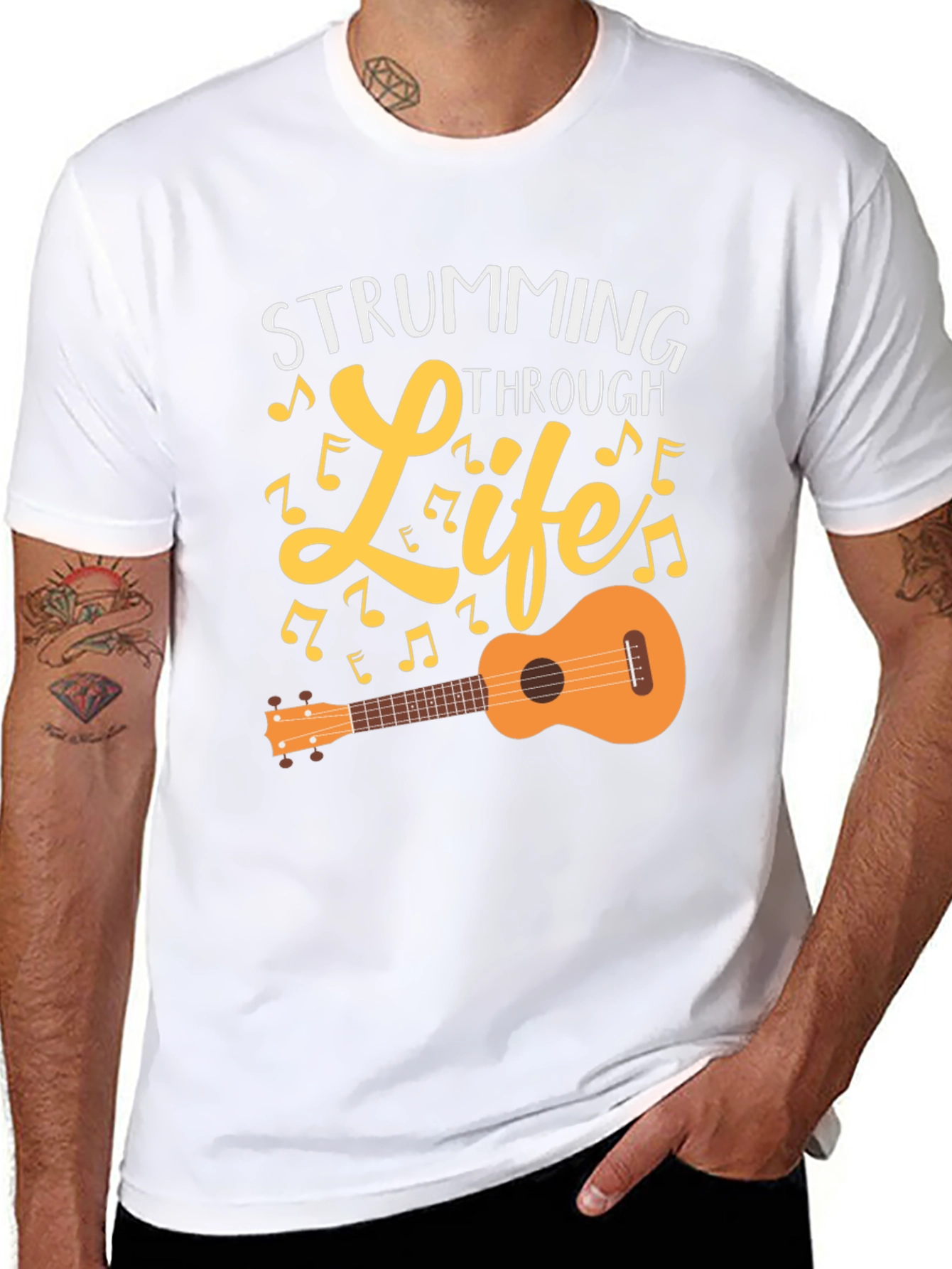 Strumming Through Life Graphic Tee