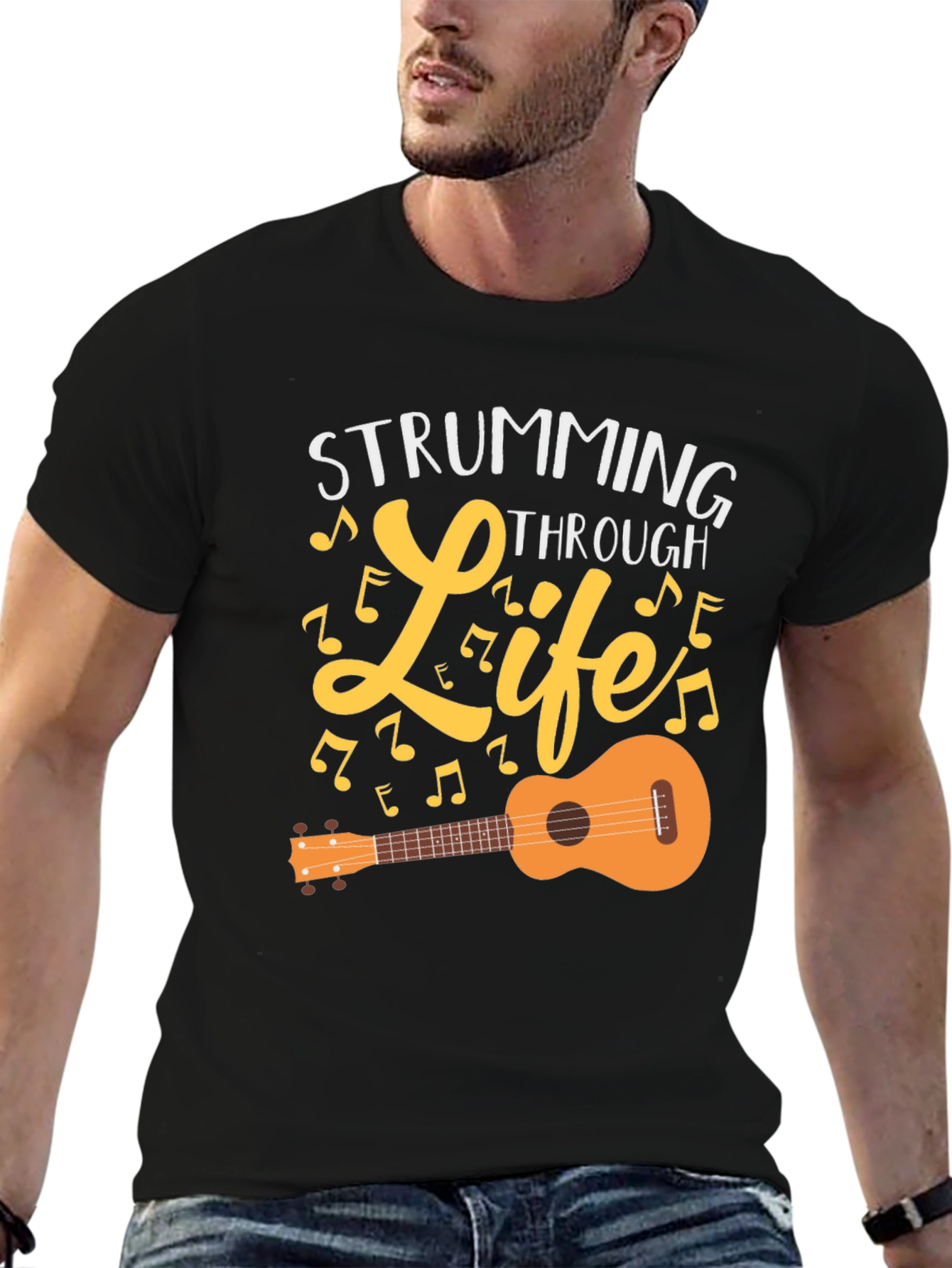Strumming Through Life Graphic Tee