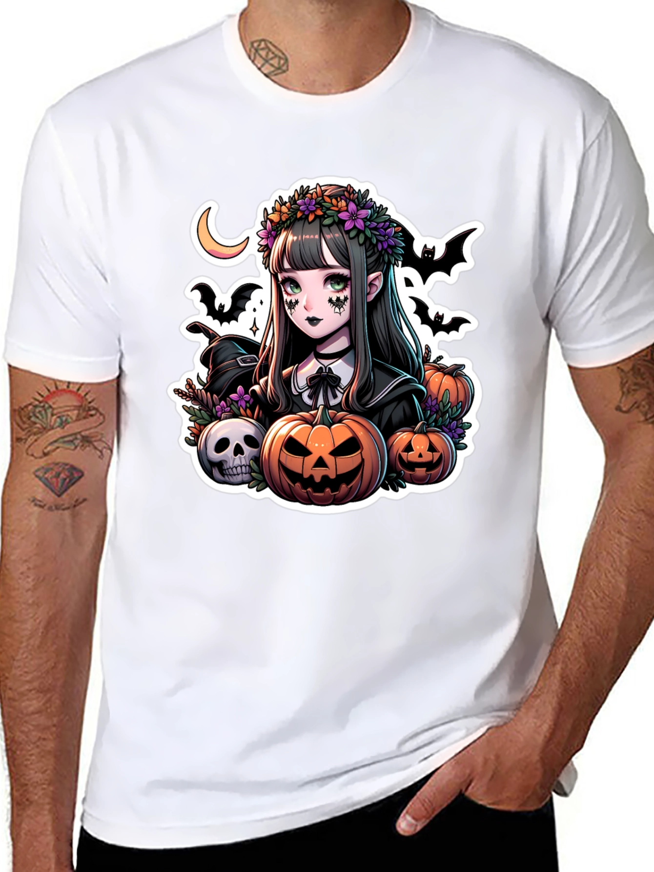 Halloween Anime T-Shirt - Spooky Season Apparel