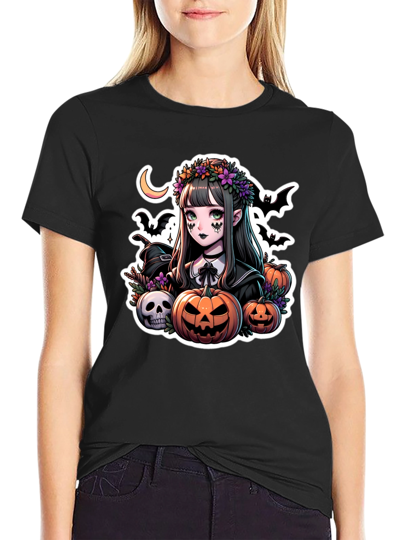 Halloween Anime T-Shirt - Spooky Season Apparel