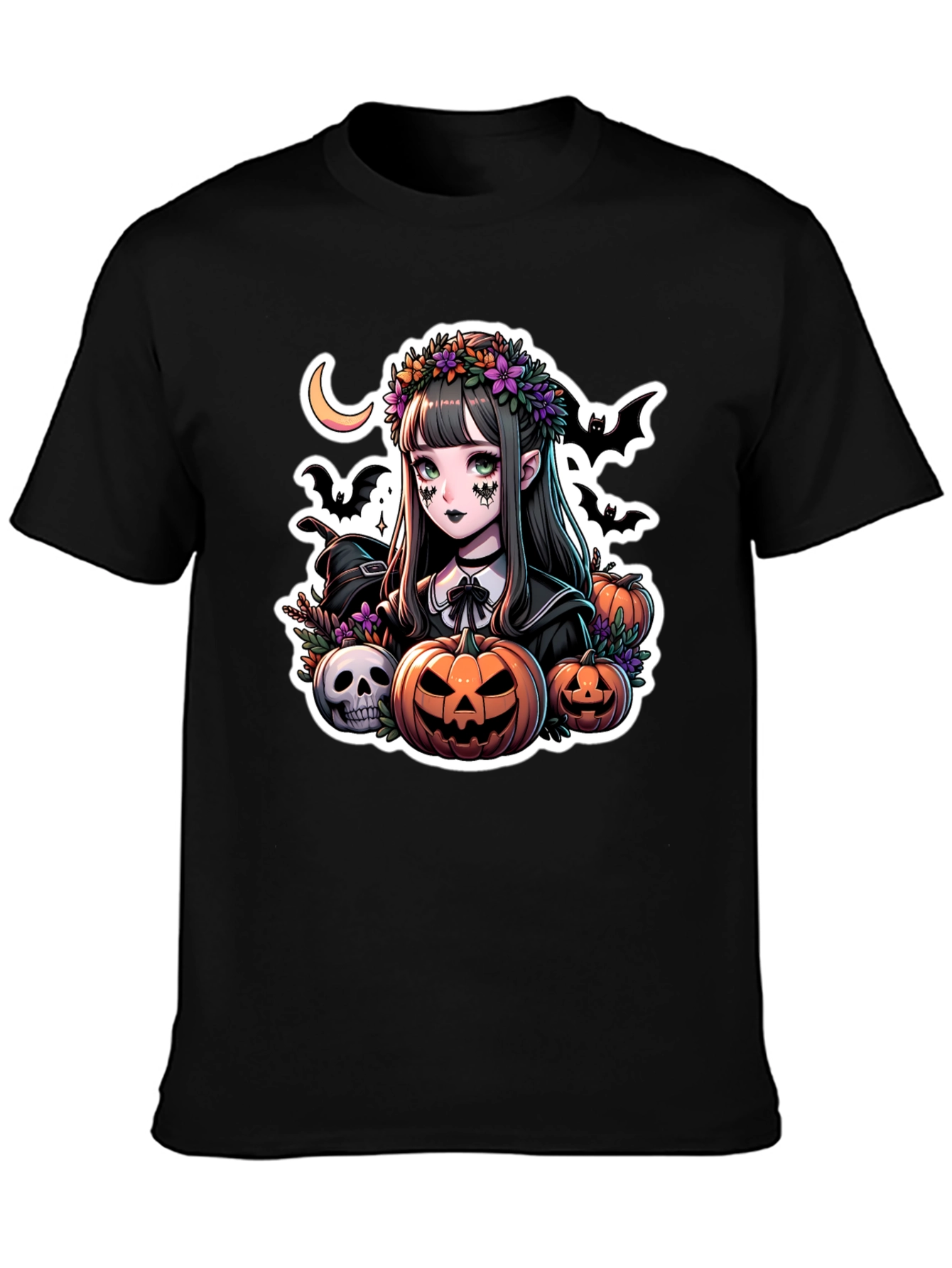 Halloween Anime T-Shirt - Spooky Season Apparel