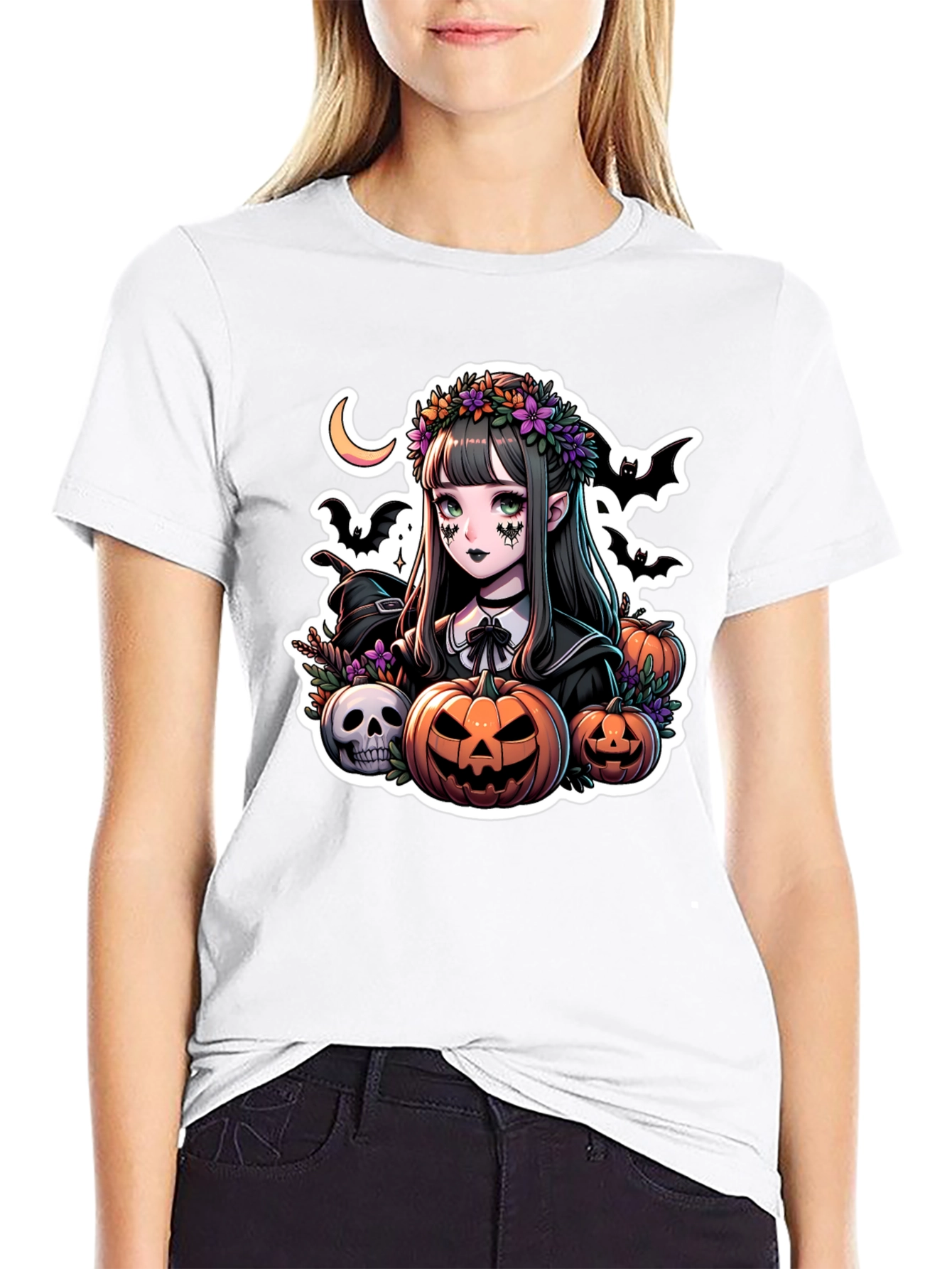 Halloween Anime T-Shirt - Spooky Season Apparel