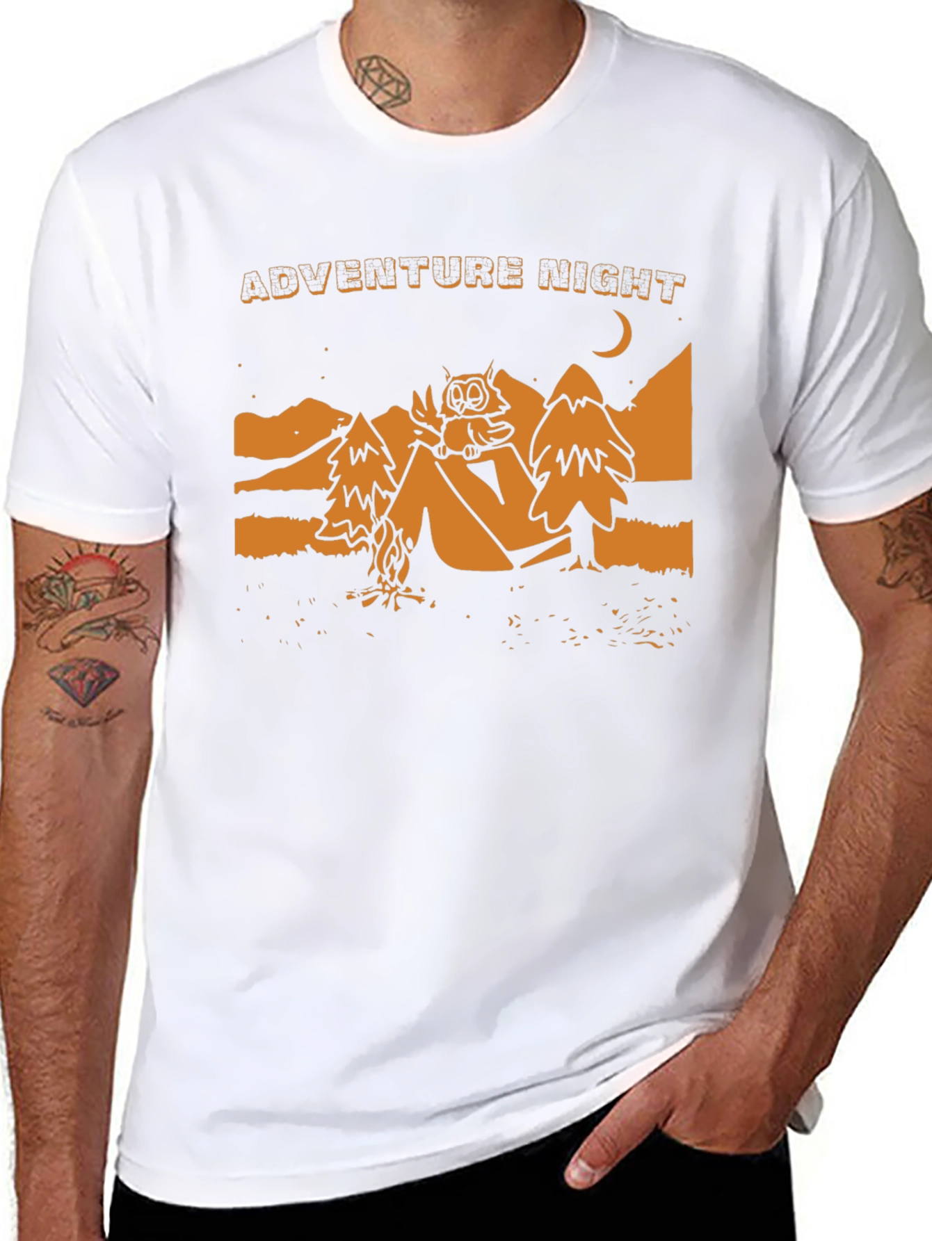 Adventure Night Graphic T-Shirt