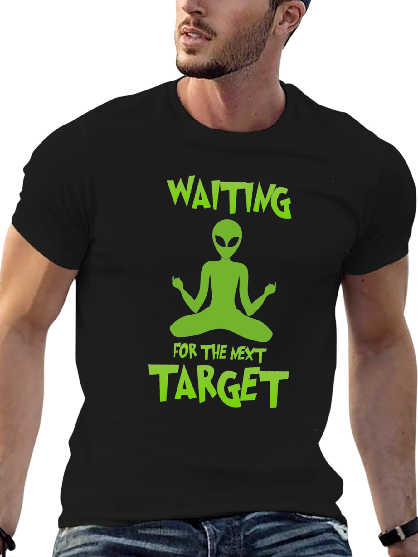 Waiting Alien T-Shirt - Next Target Tee