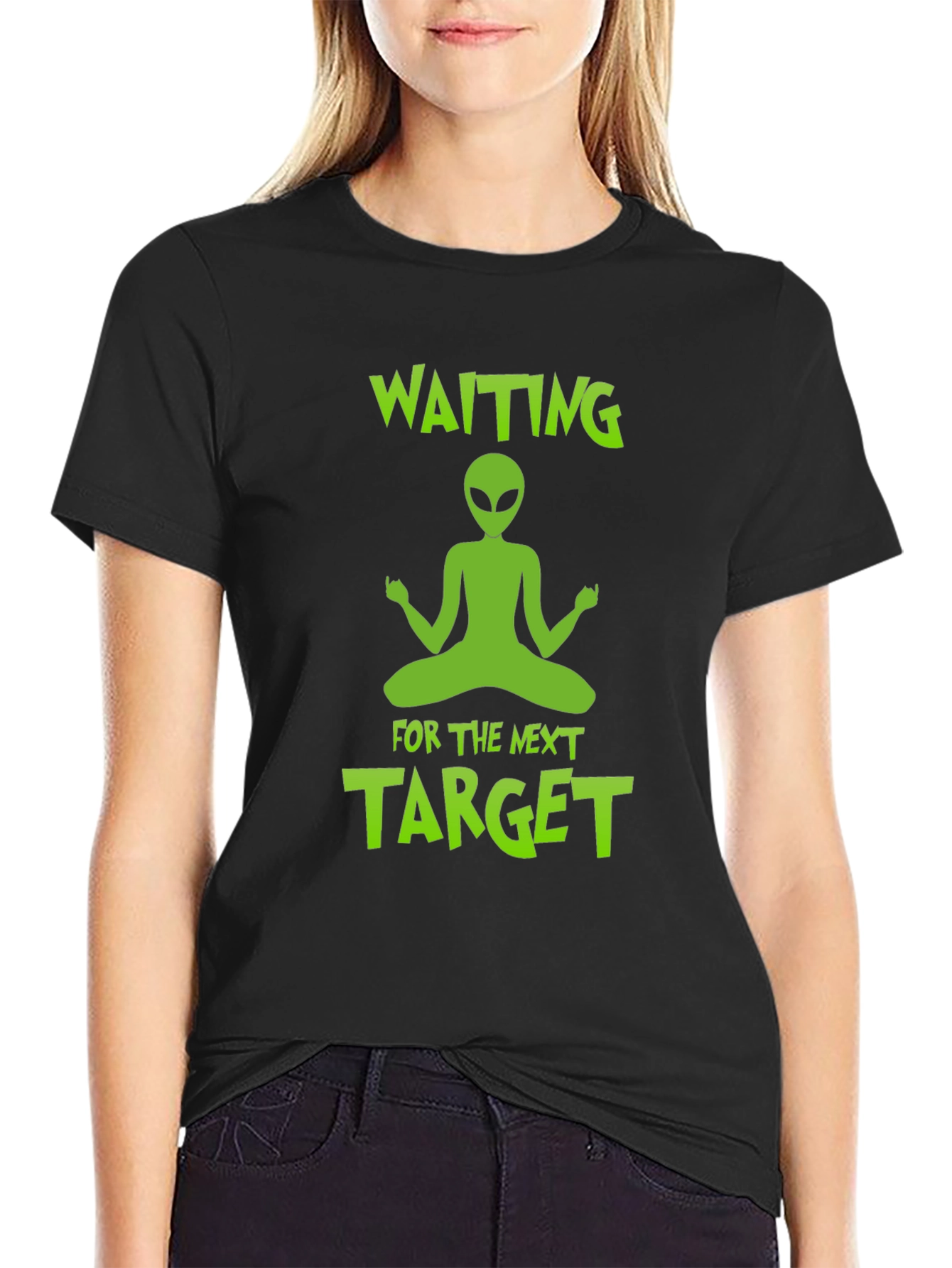 Waiting Alien T-Shirt - Next Target Tee