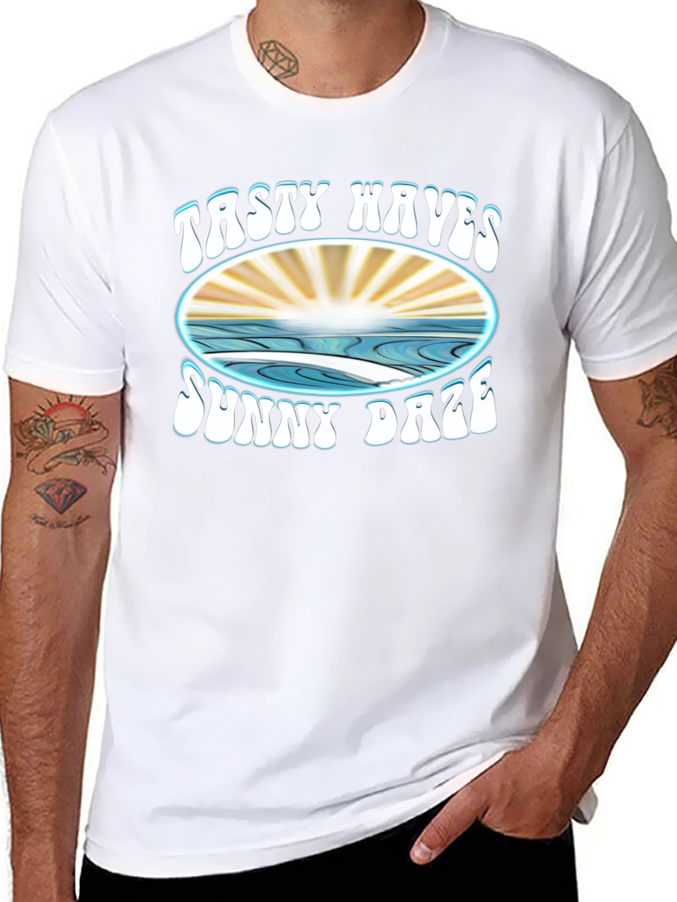 Tasty Waves Sunny Daze Graphic Tee