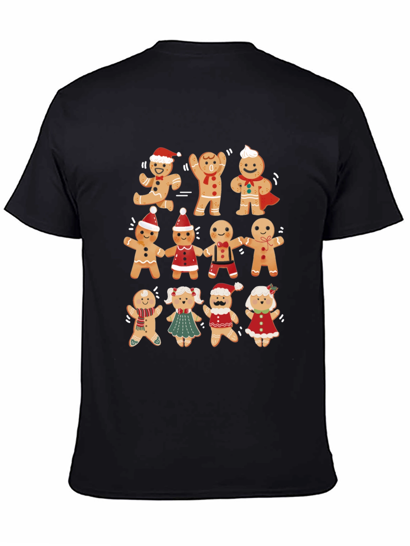 Gingerbread Christmas Graphic Tee