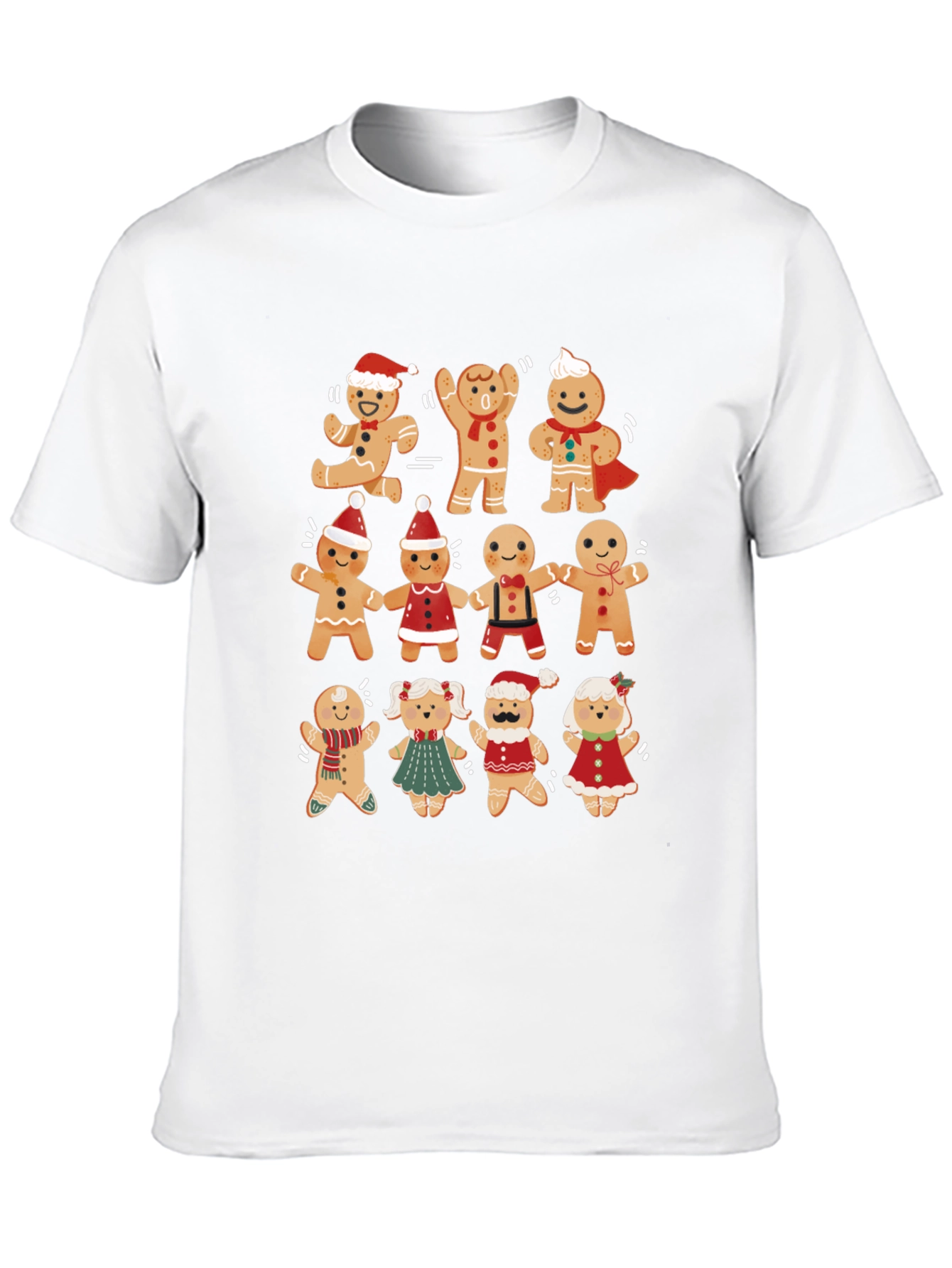 Gingerbread Christmas Graphic Tee