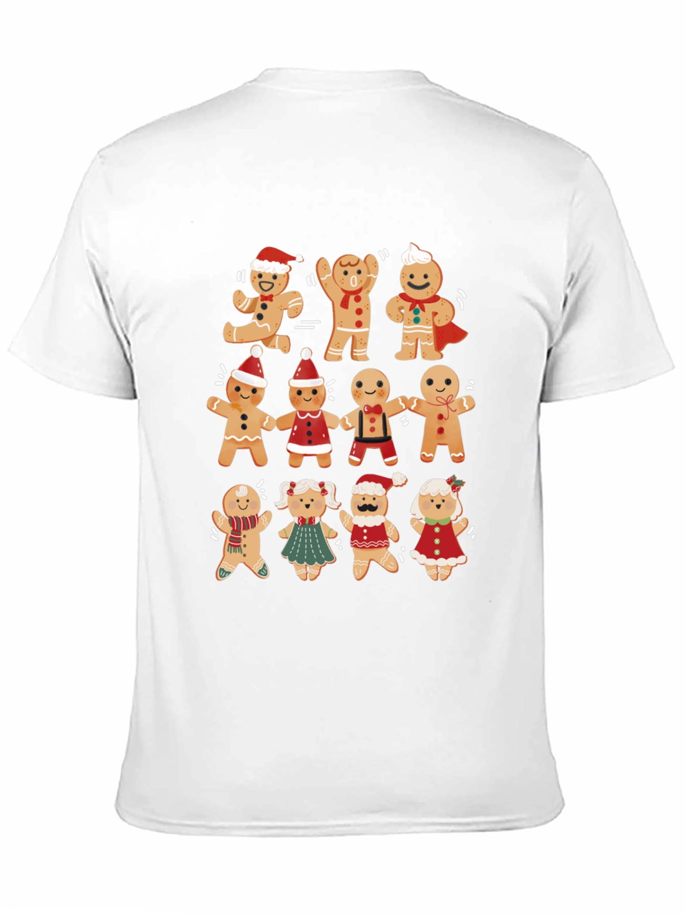 Gingerbread Christmas Graphic Tee