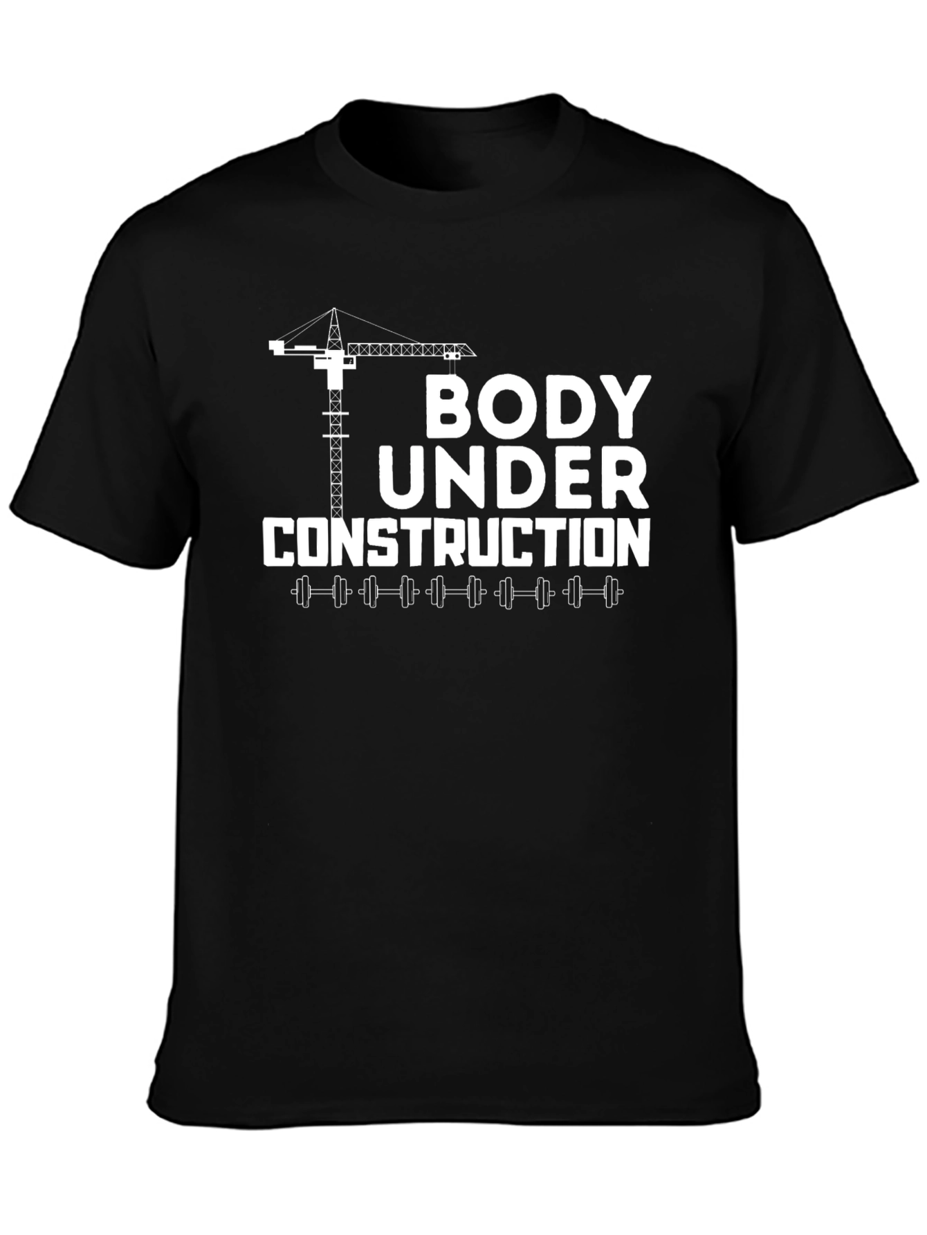 Body Under Construction Graphic Tee - Fitness Apparel