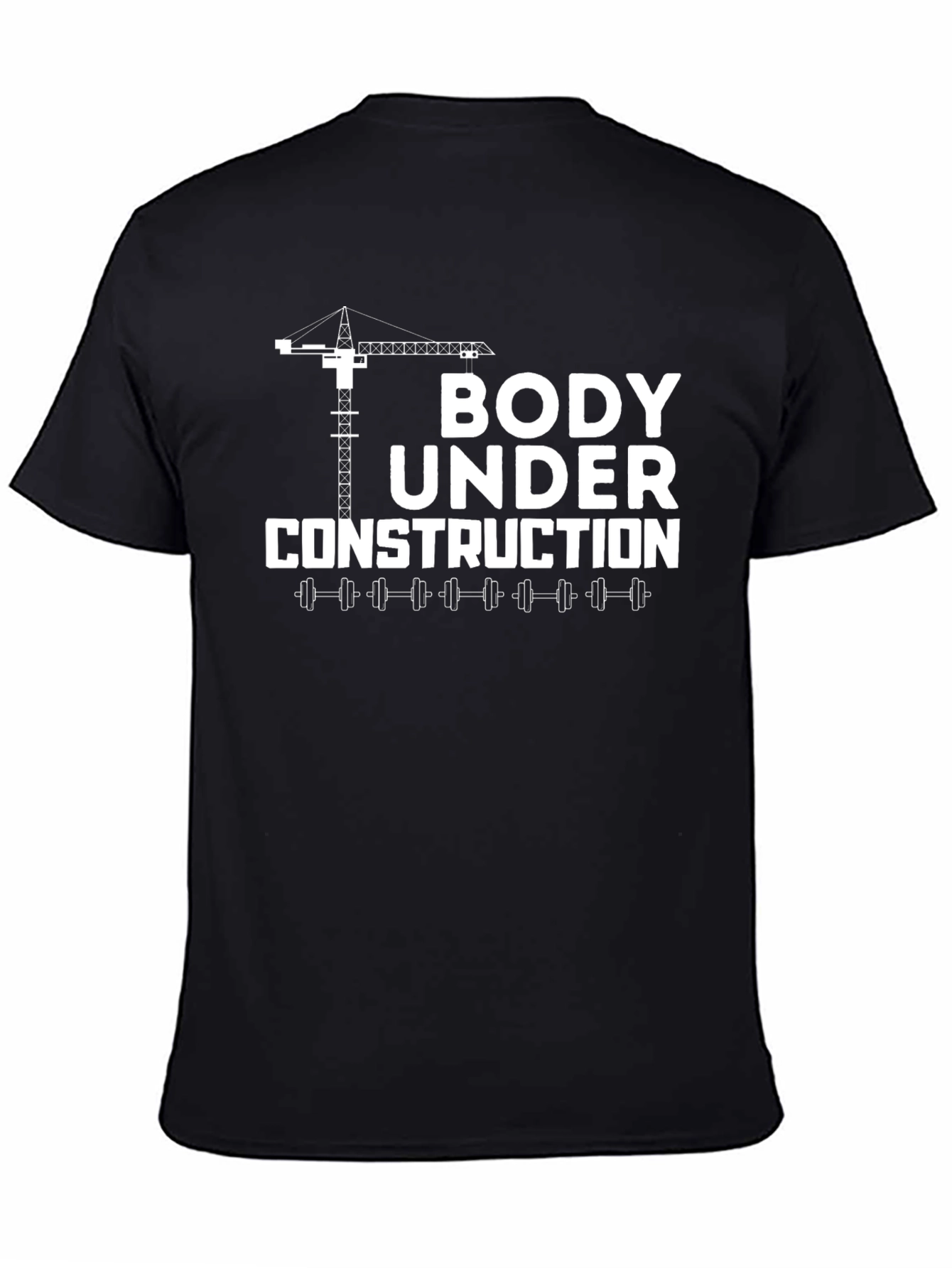 Body Under Construction Graphic Tee - Fitness Apparel