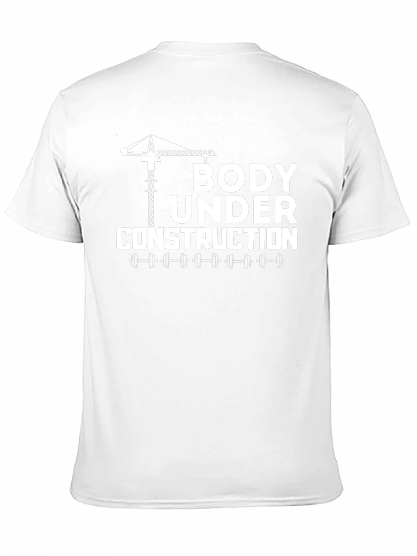 Body Under Construction Graphic Tee - Fitness Apparel