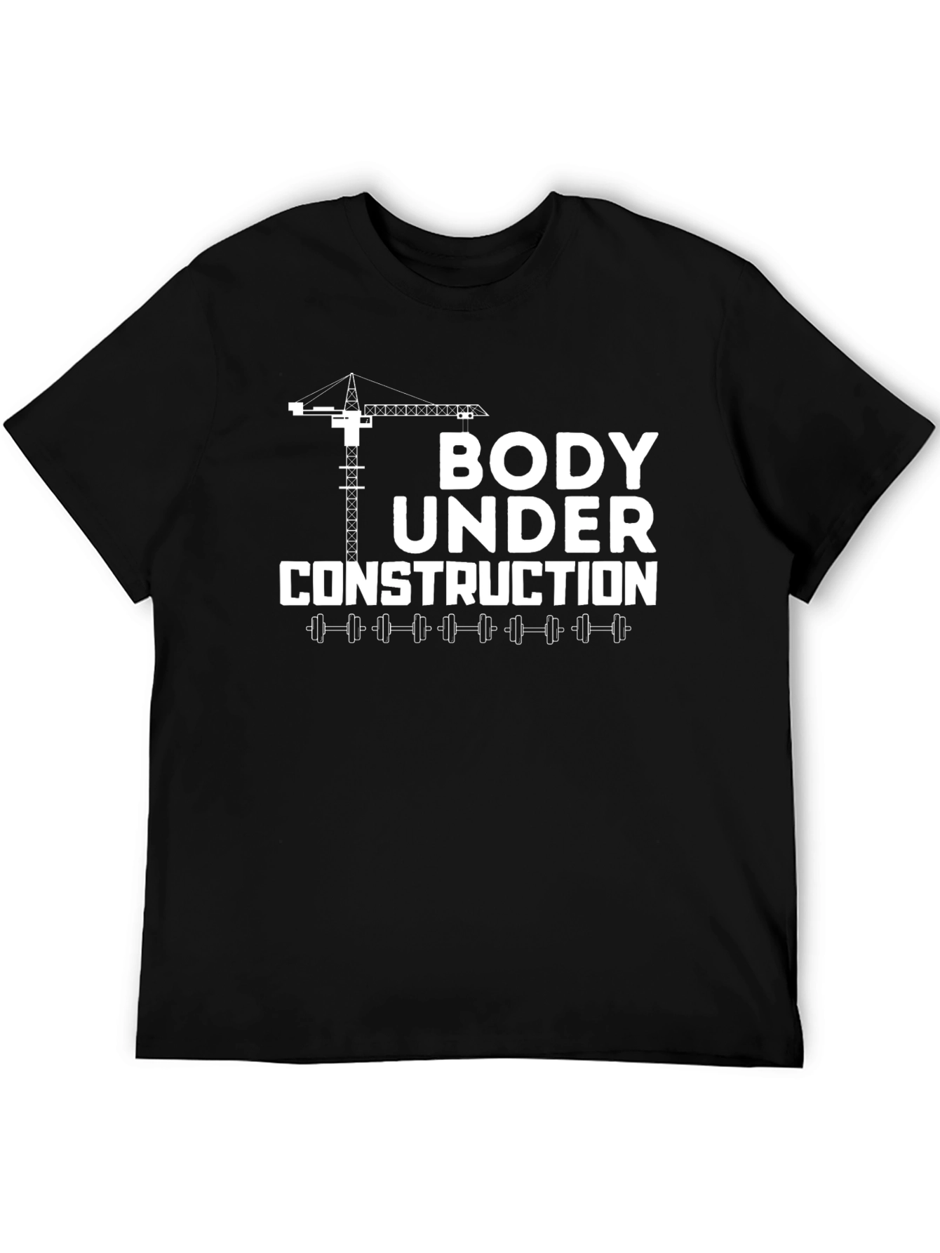 Body Under Construction Graphic Tee - Fitness Apparel
