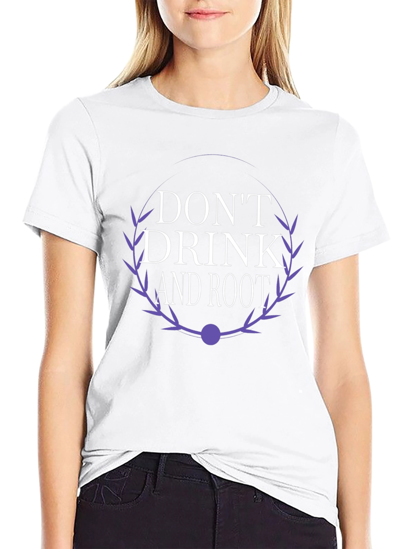 Dont Drink and Root Graphic Tee