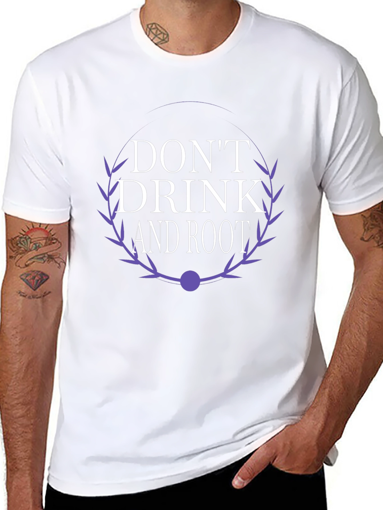 Dont Drink and Root Graphic Tee