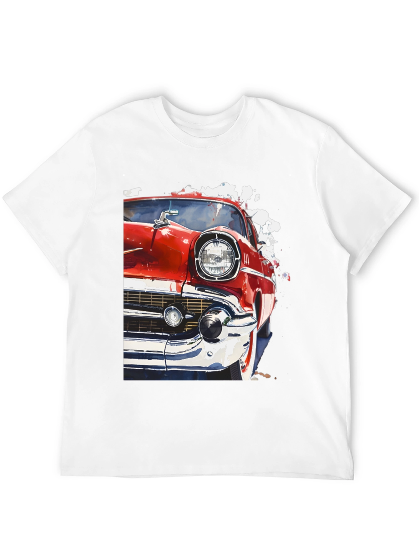 Classic Car Graphic Tee - Retro Style
