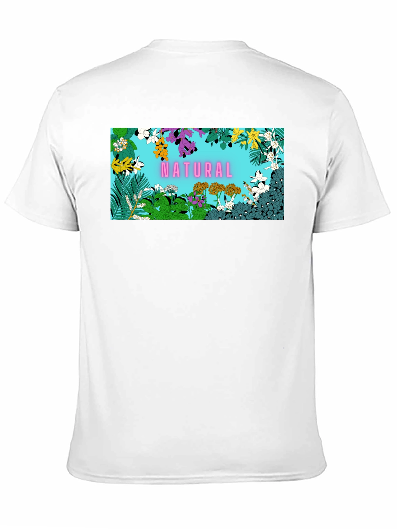 Nature Frame Graphic Tee - Trendy Casual Wear