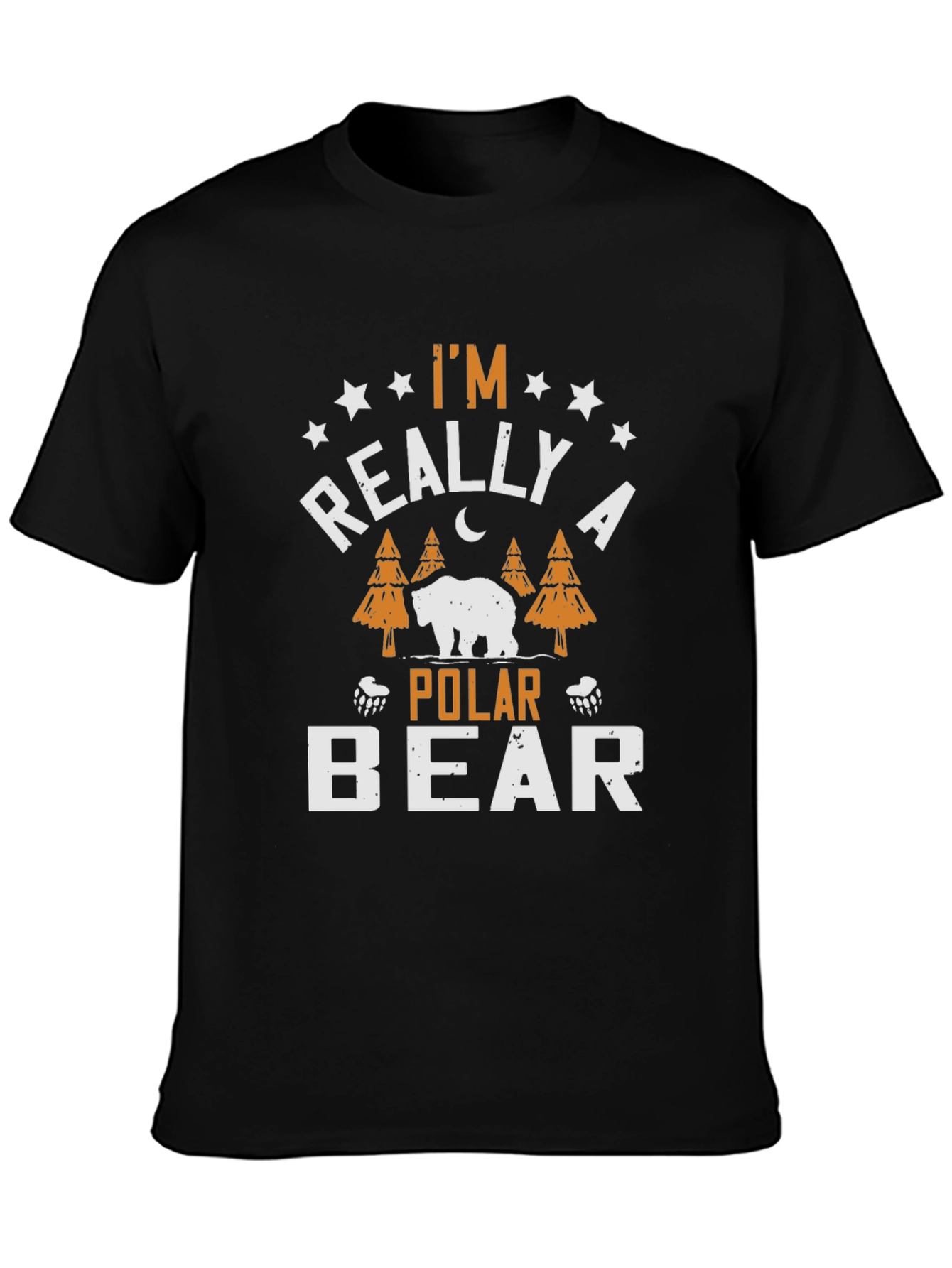 Im Really A Polar Bear Graphic Tee