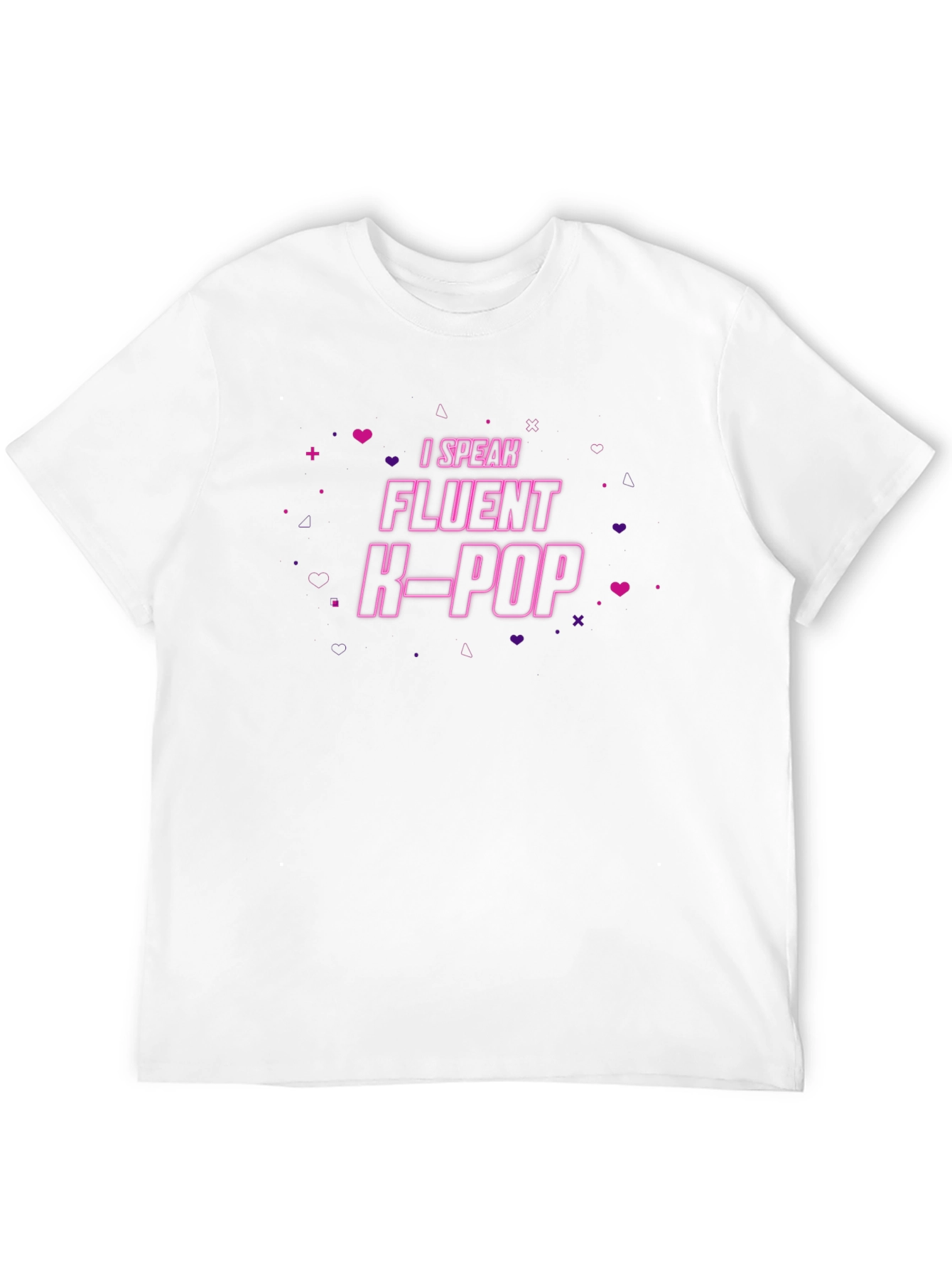 I Speak Fluent K-Pop Graphic T-Shirt