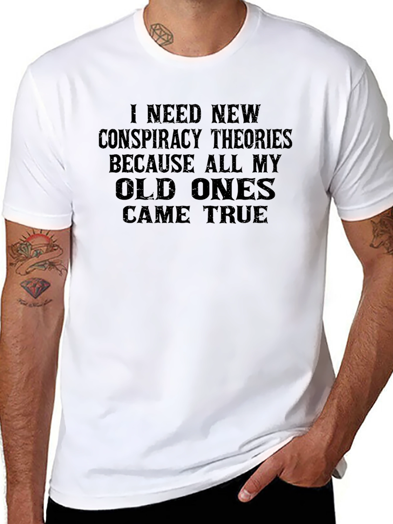 Conspiracy Theory T-Shirt - Funny Novelty Tee