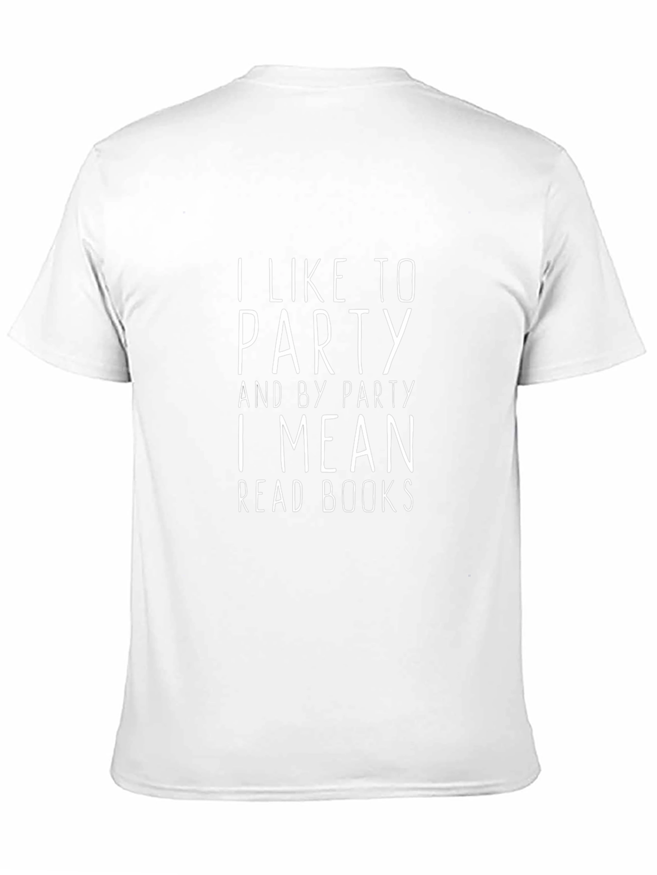 I Like to Party Funny Book Lover T-Shirt