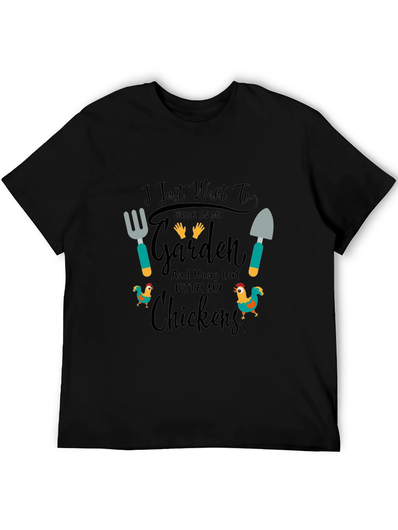 Garden & Chickens Graphic Tee