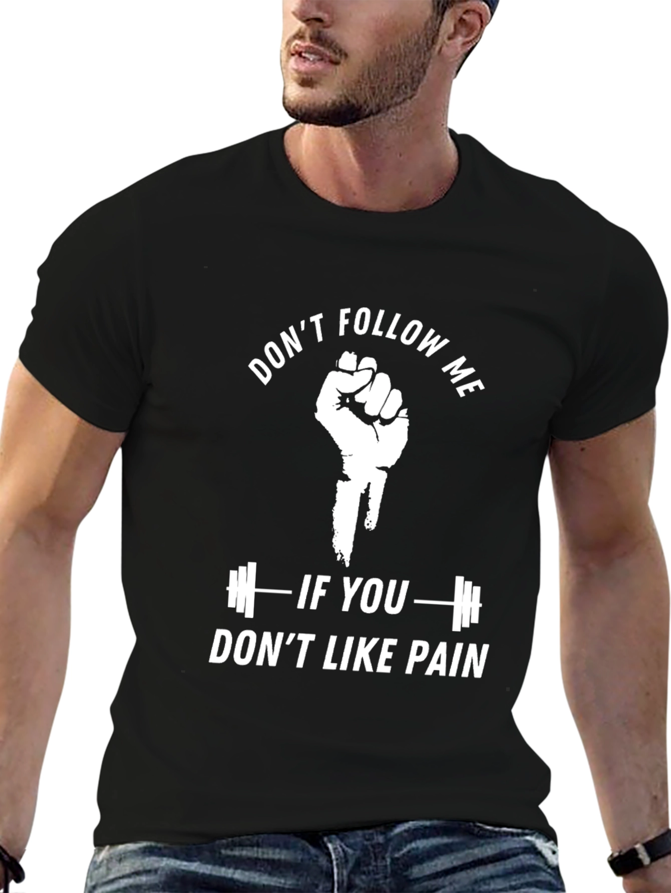 Dont Follow Me Graphic T-Shirt - Gym Motivation
