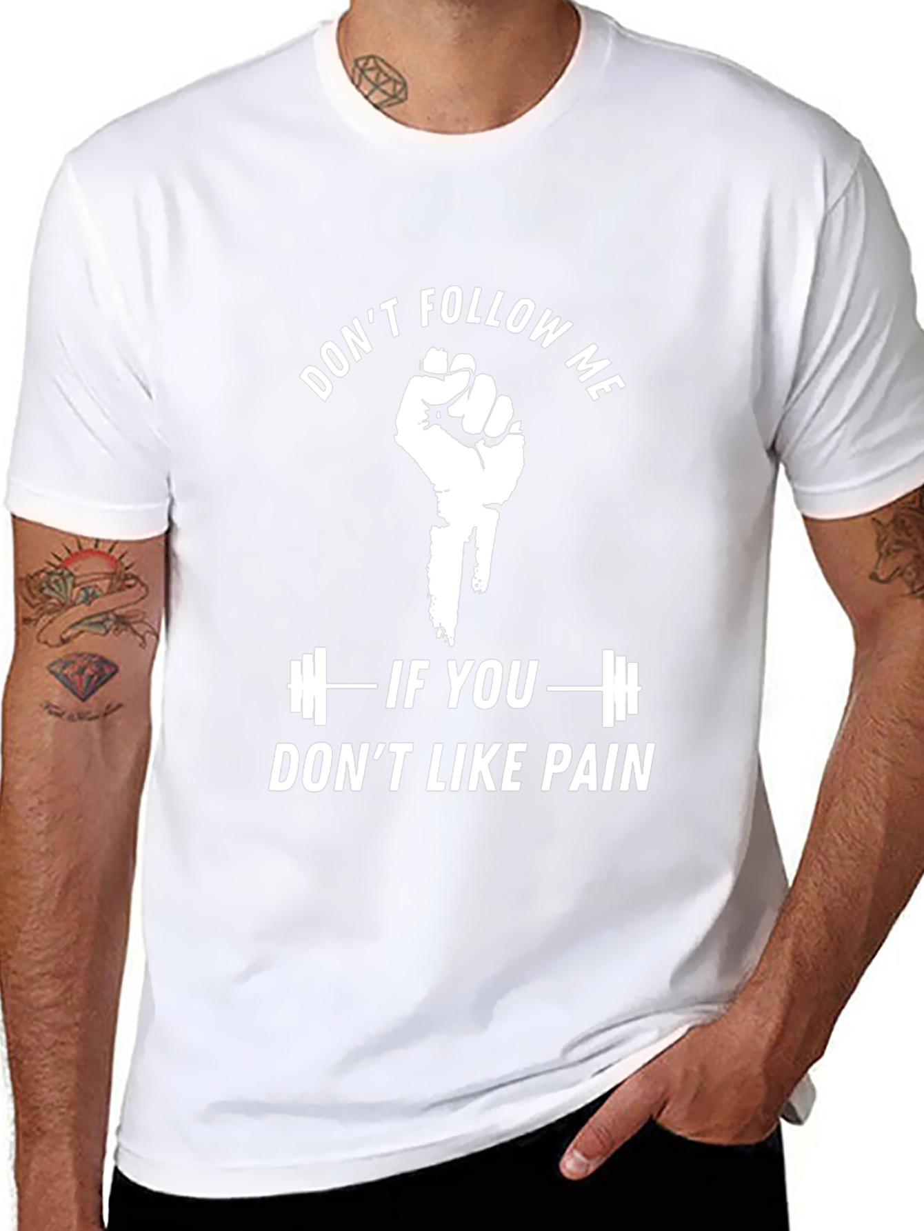 Dont Follow Me Graphic T-Shirt - Gym Motivation