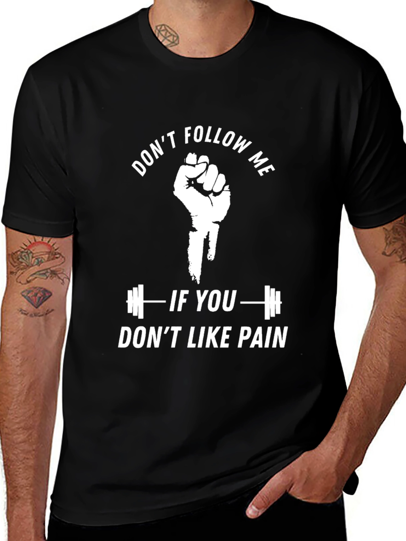 Dont Follow Me Graphic T-Shirt - Gym Motivation