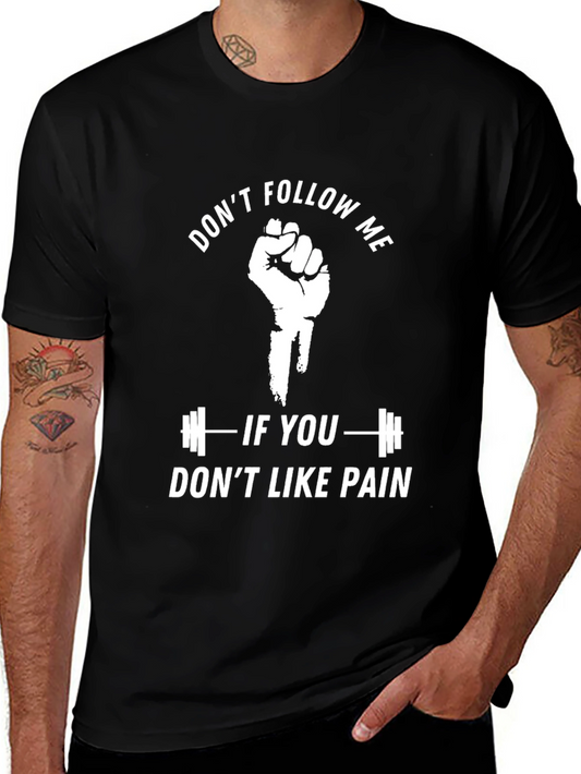 Dont Follow Me Graphic T-Shirt - Gym Motivation