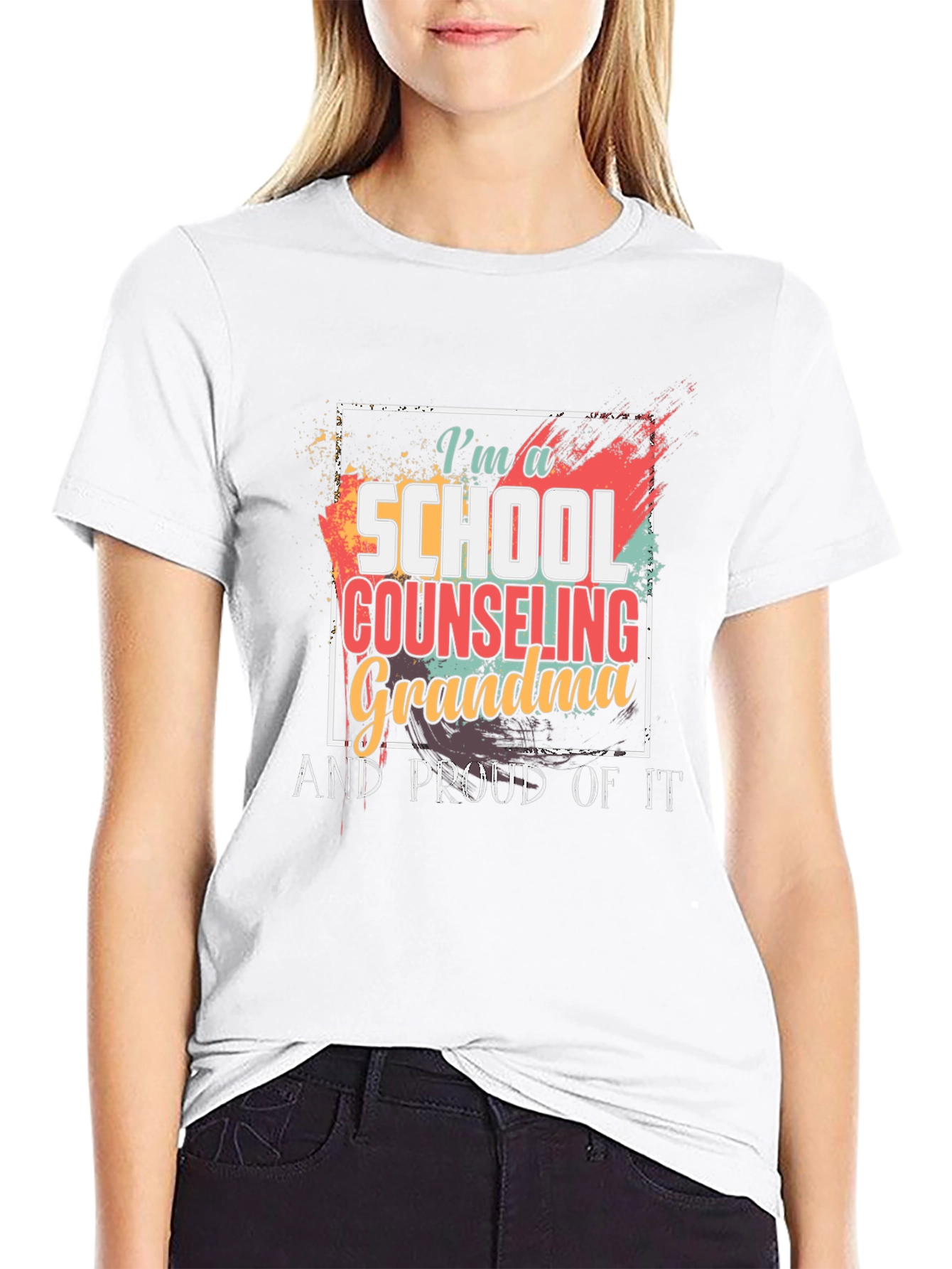 School Counseling Grandma Graphic Tee