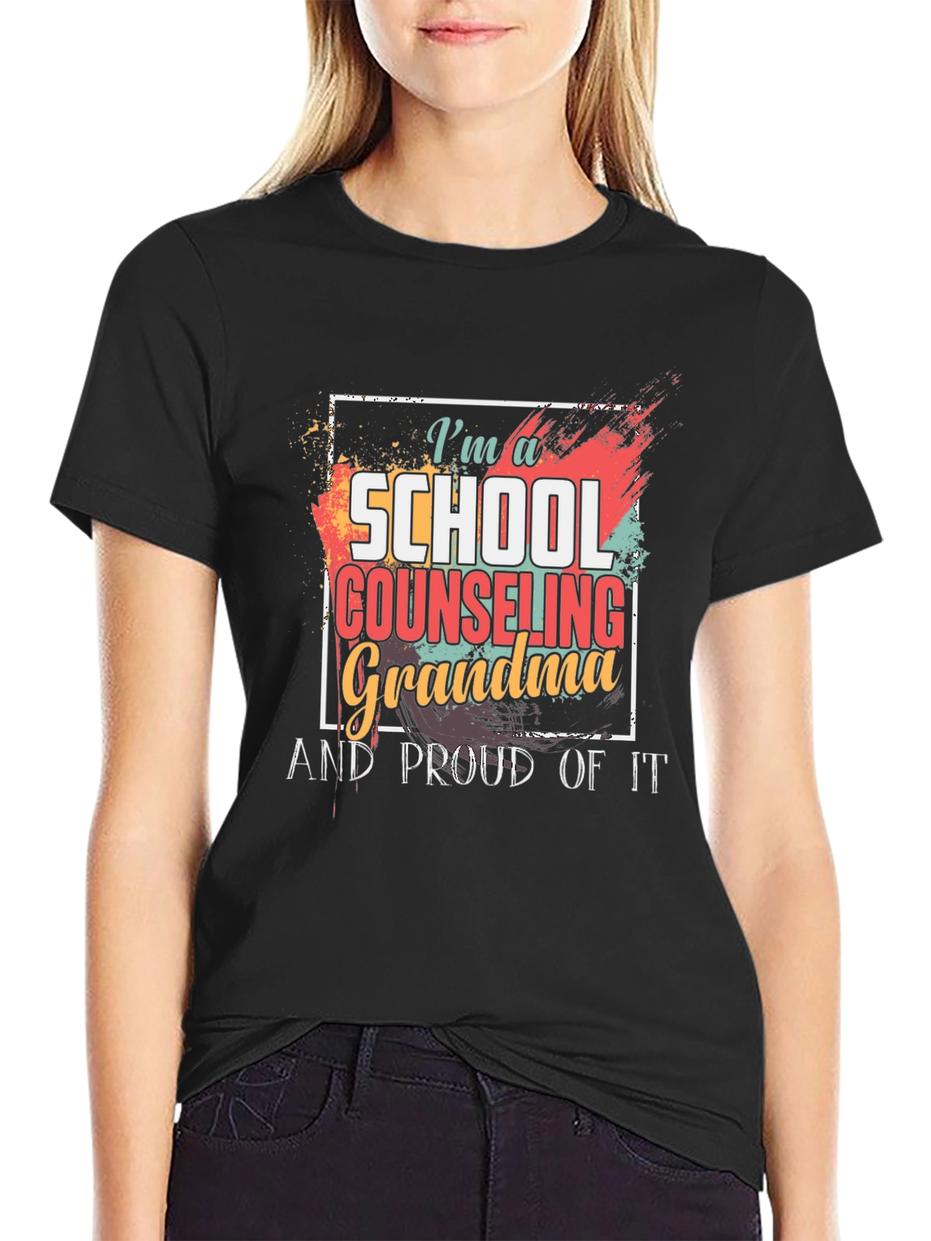 School Counseling Grandma Graphic Tee