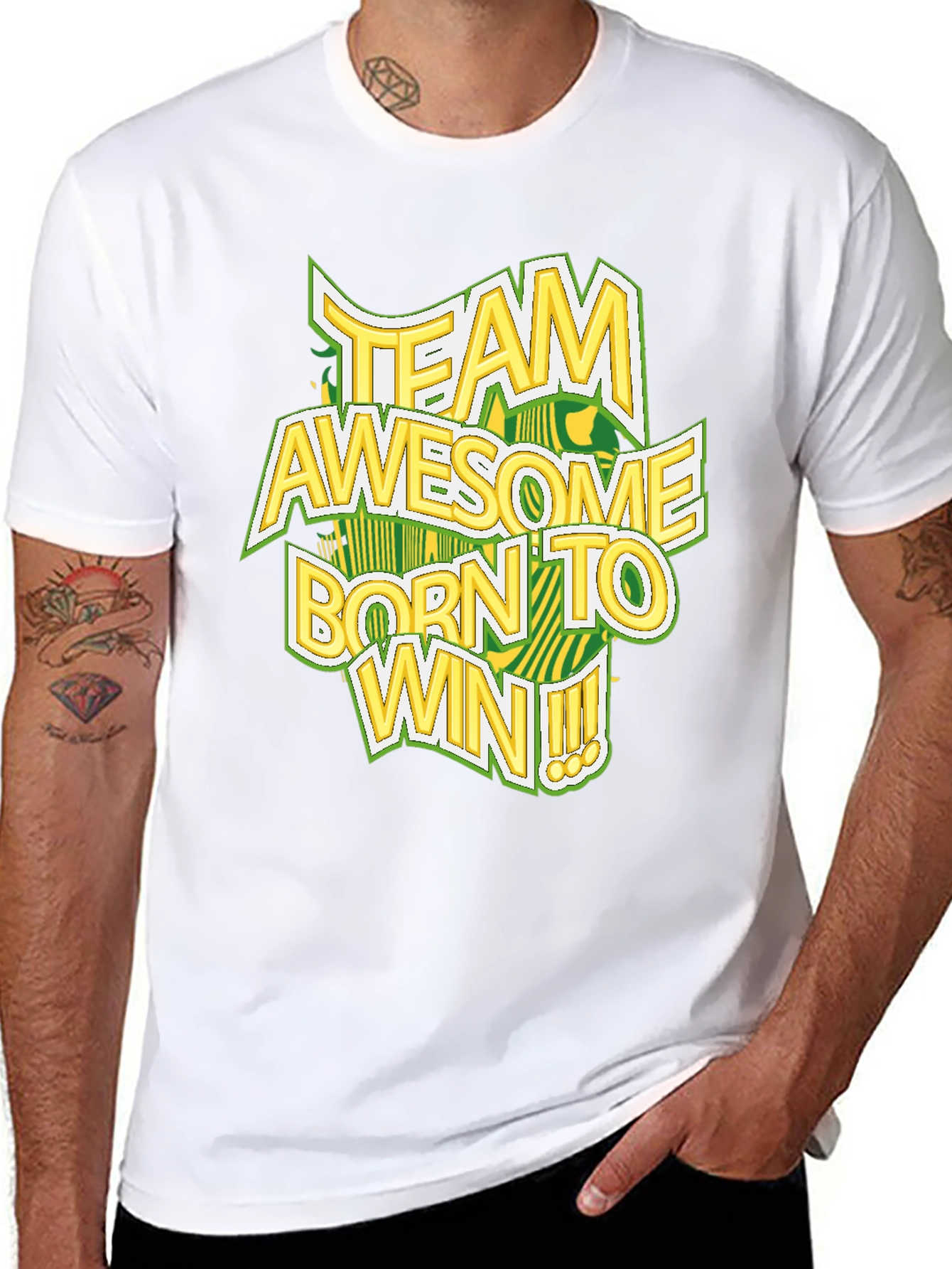 Team Awesome Born To Win T-Shirt