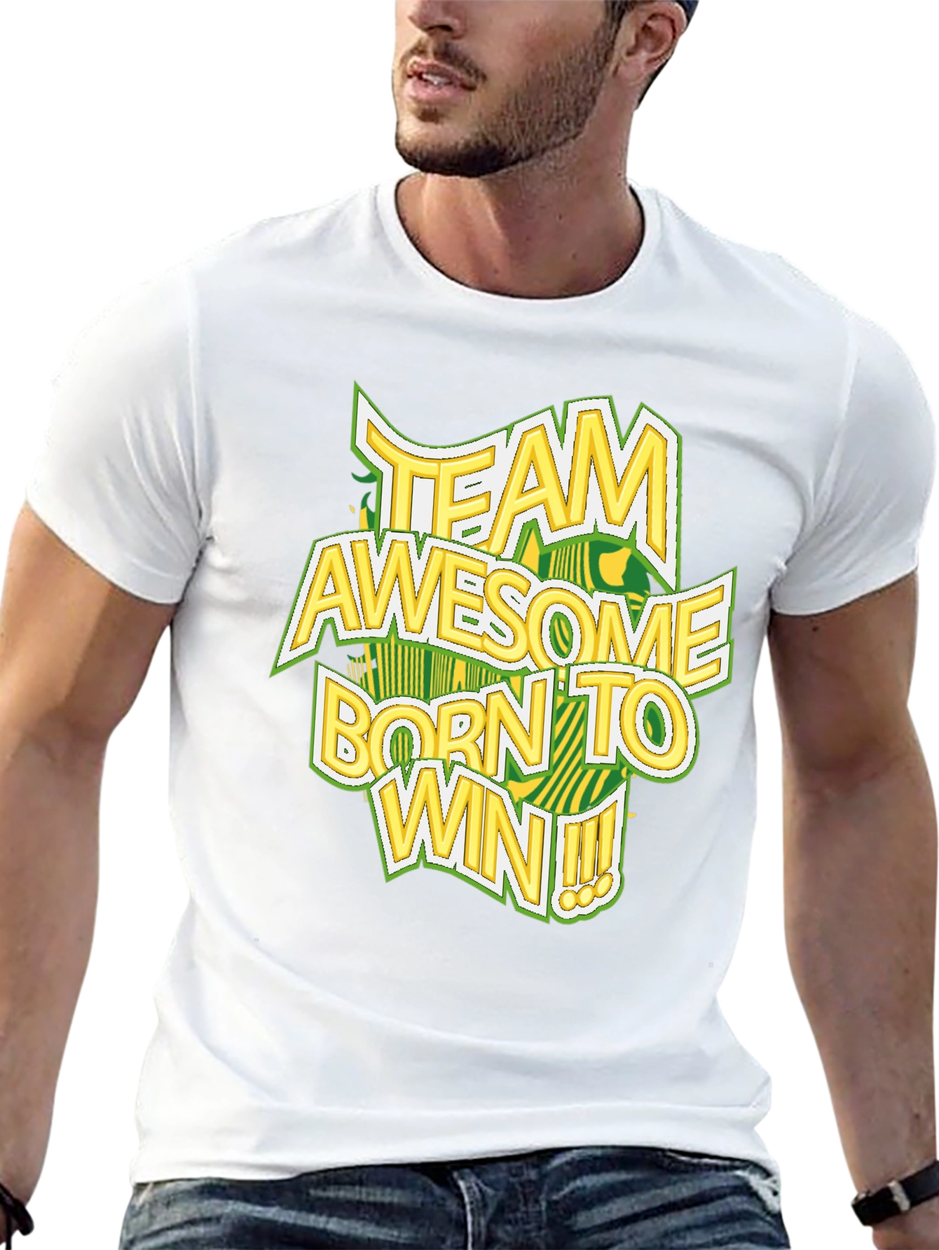 Team Awesome Born To Win T-Shirt