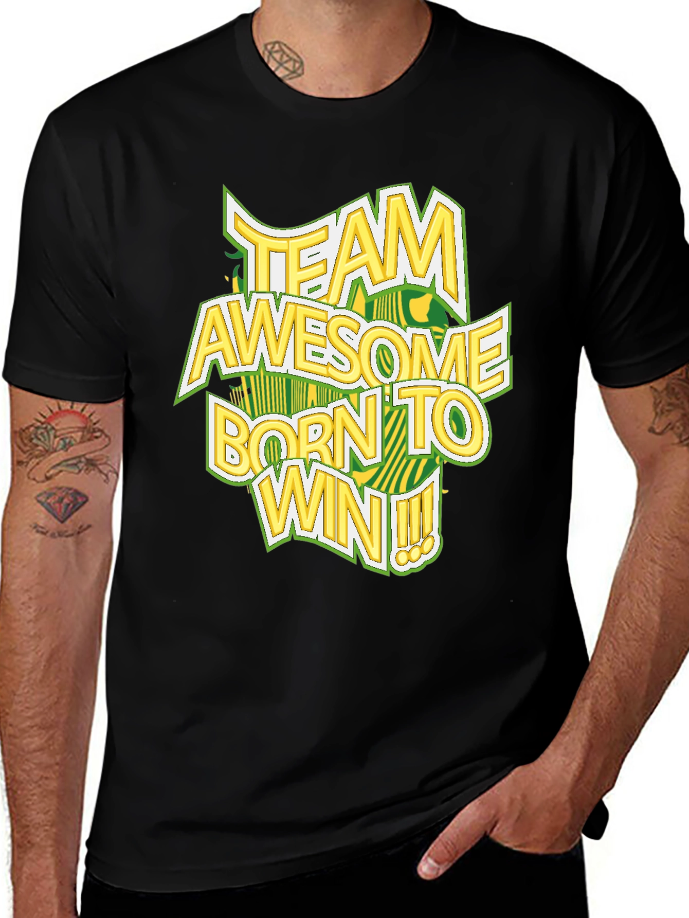 Team Awesome Born To Win T-Shirt