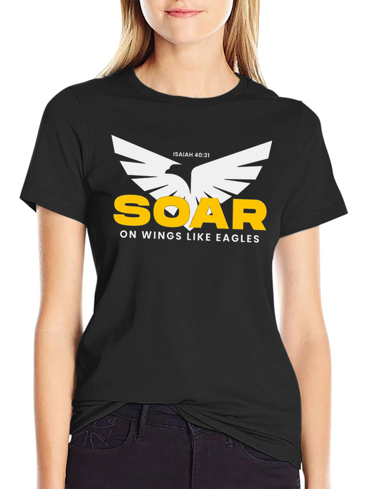 Soar On Wings Like Eagles T-Shirt - Isaiah 40:31
