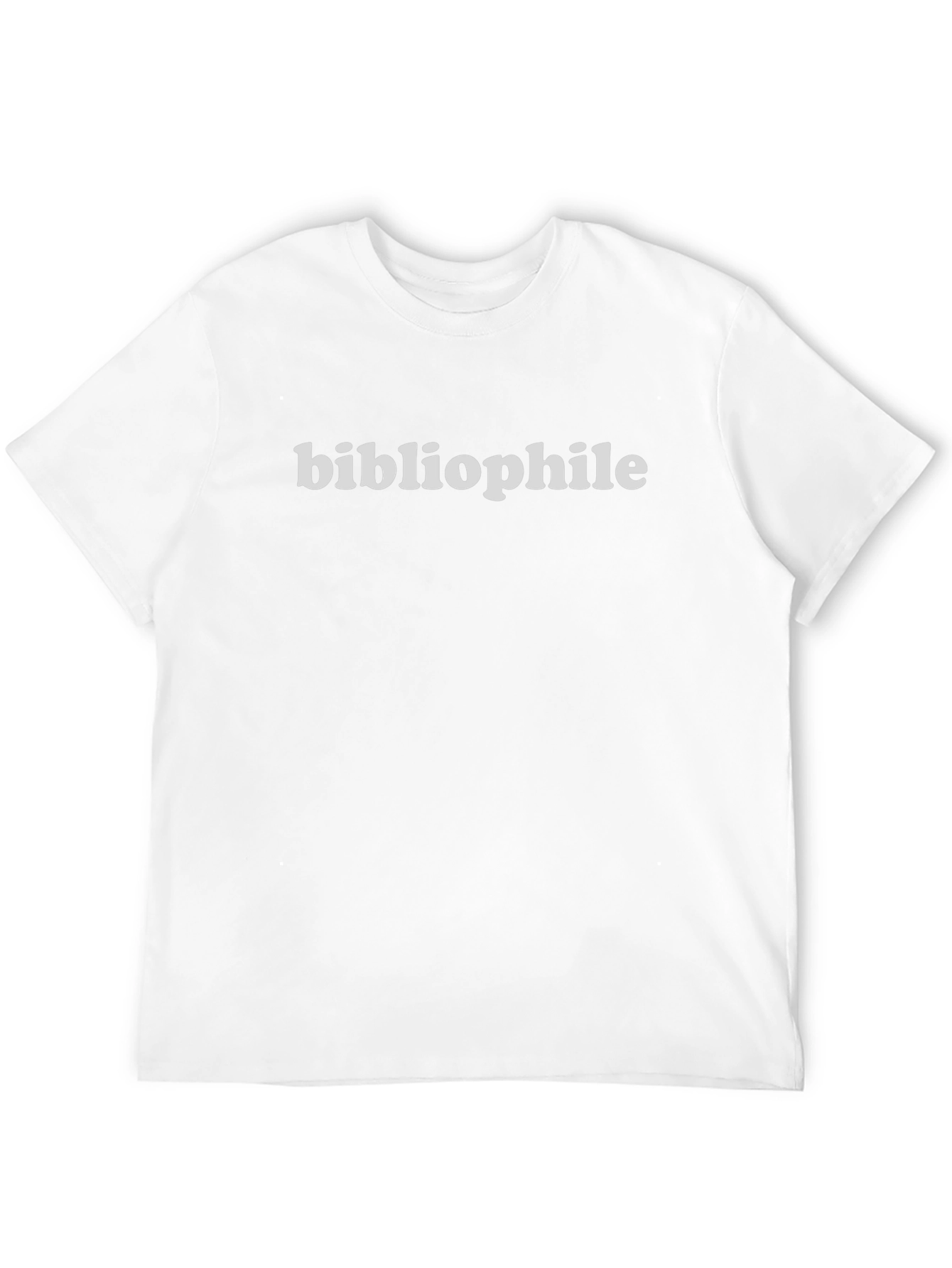 Bibliophile Black T-Shirt - Book Lover Tee